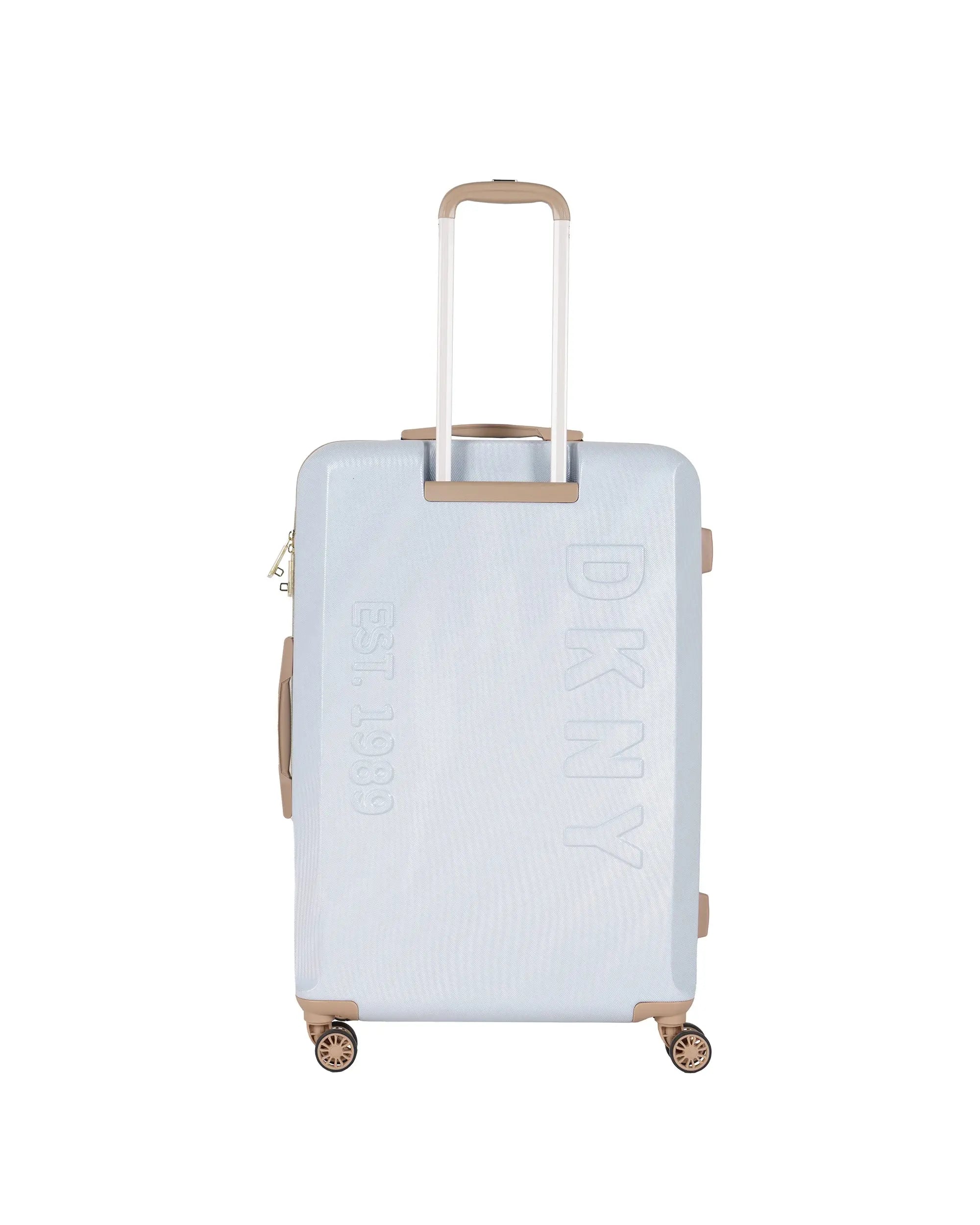 DKNY White Large Luggage - BEVAVA