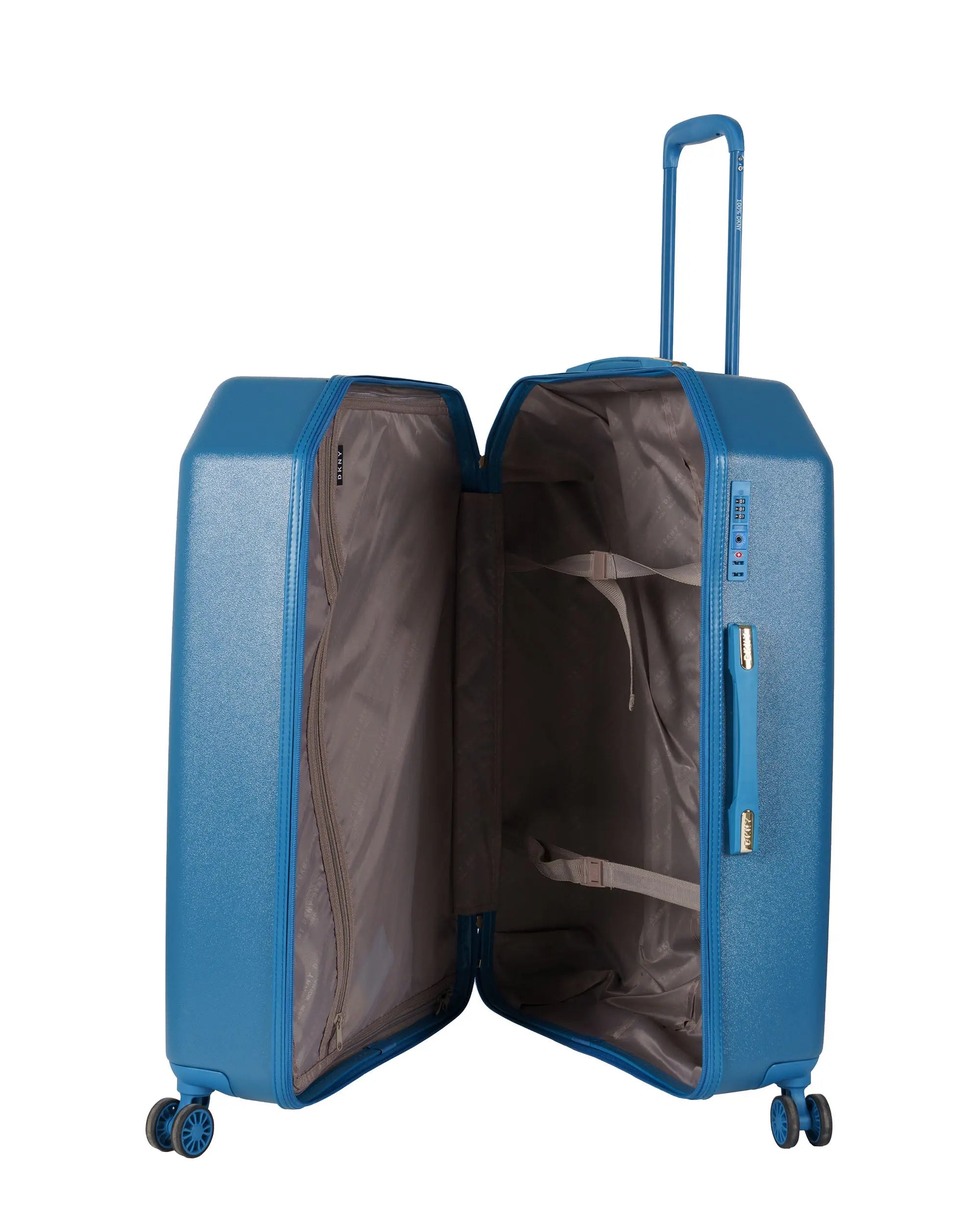 DKNY Blue XLarge Luggage - BEVAVA
