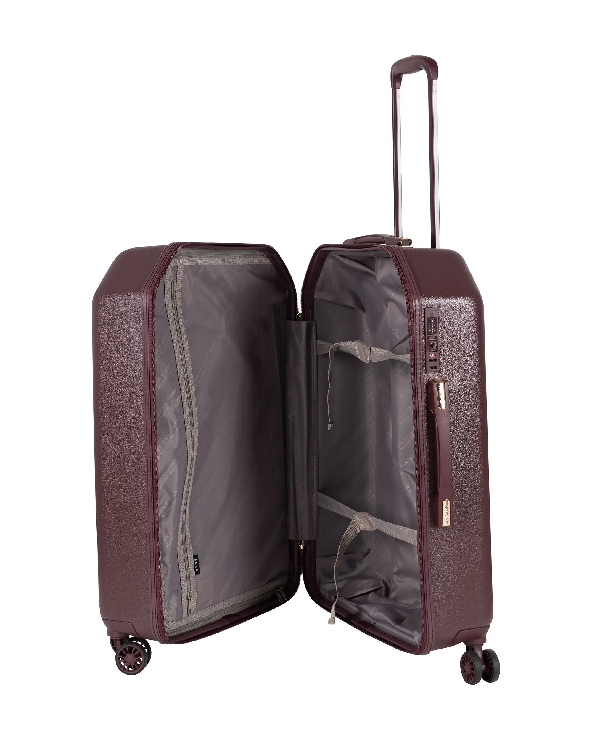 DKNY Red Medium Luggage - BEVAVA