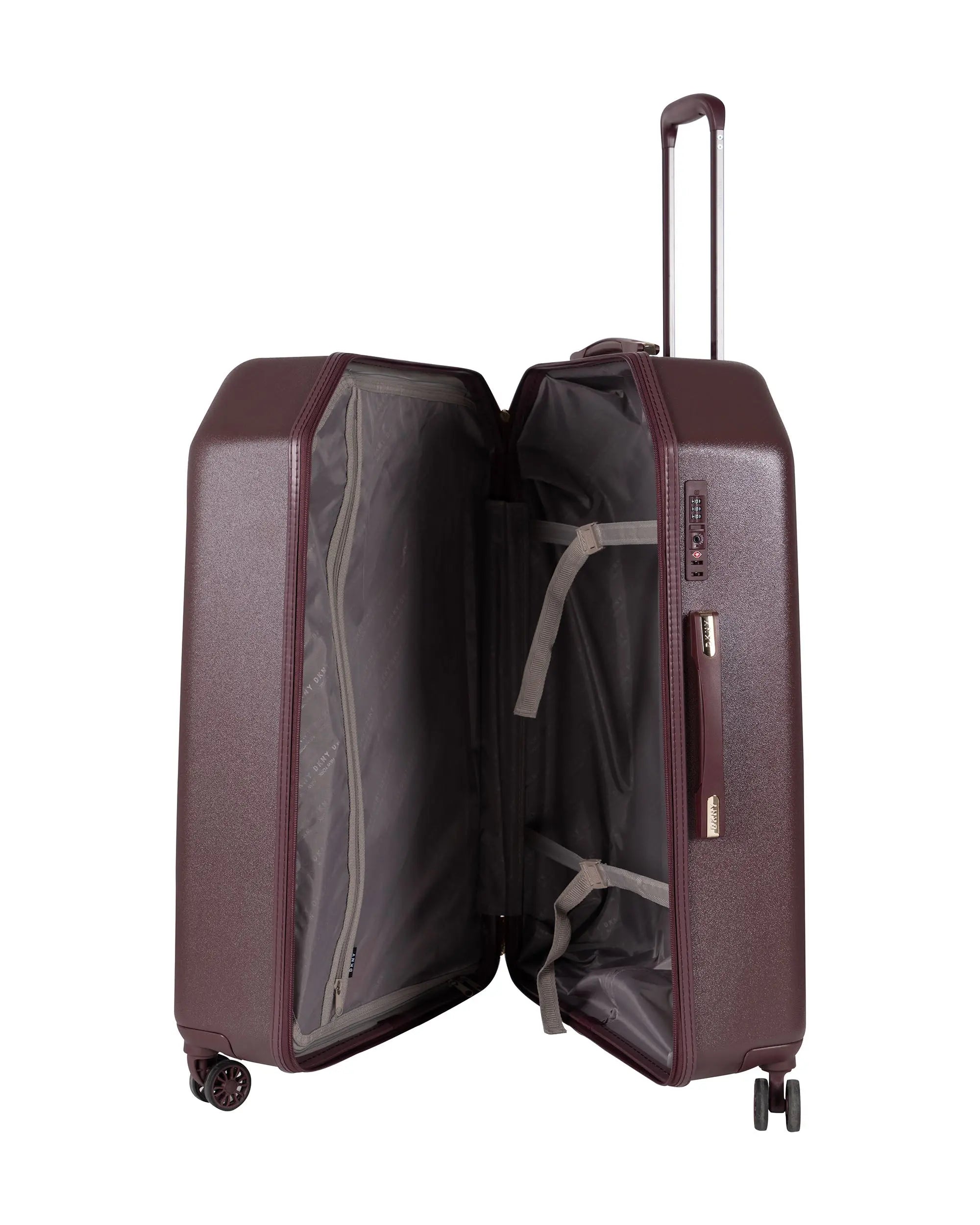 DKNY Red Large Luggage - BEVAVA