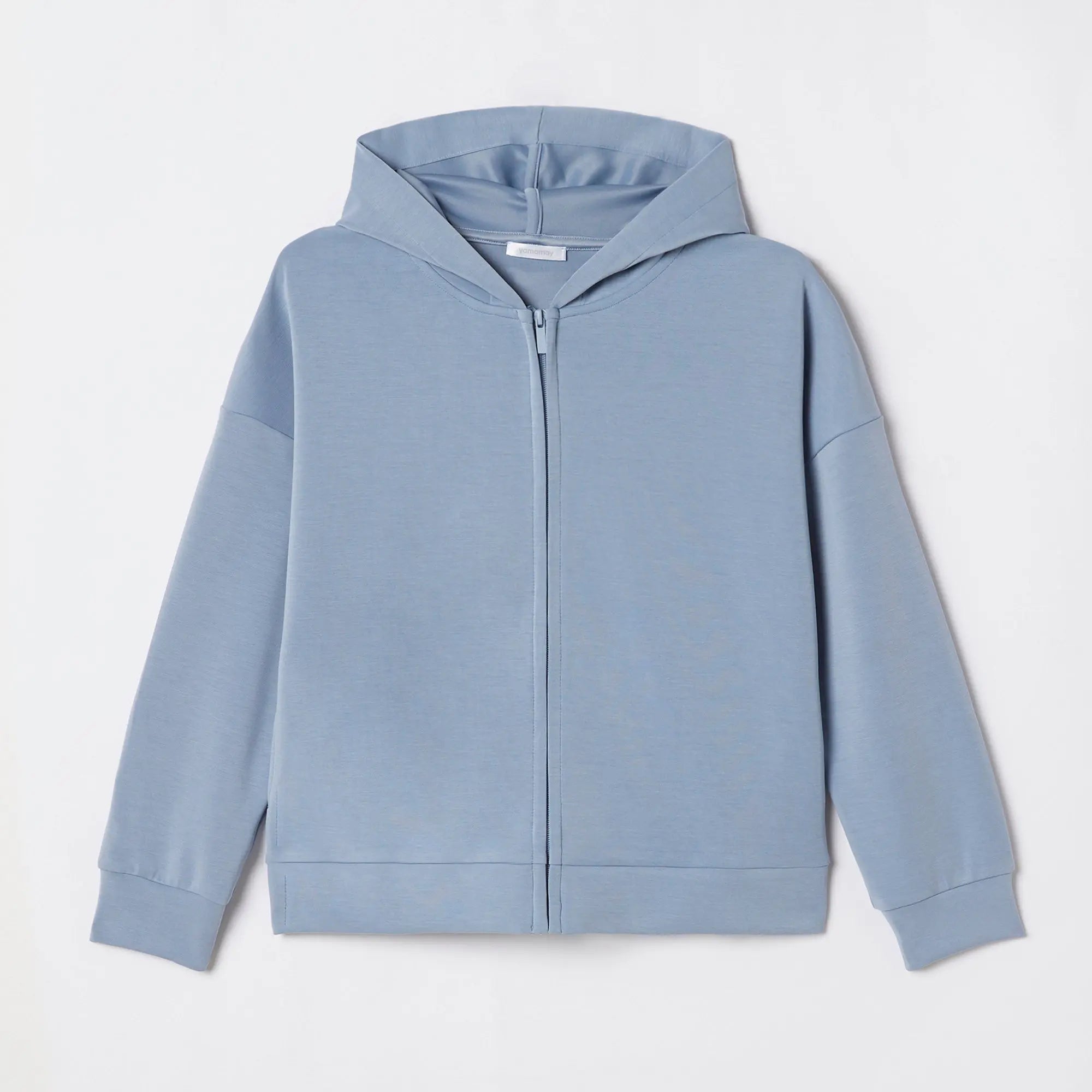 Powder Blue Hooded Sweatshirt - BEVAVA