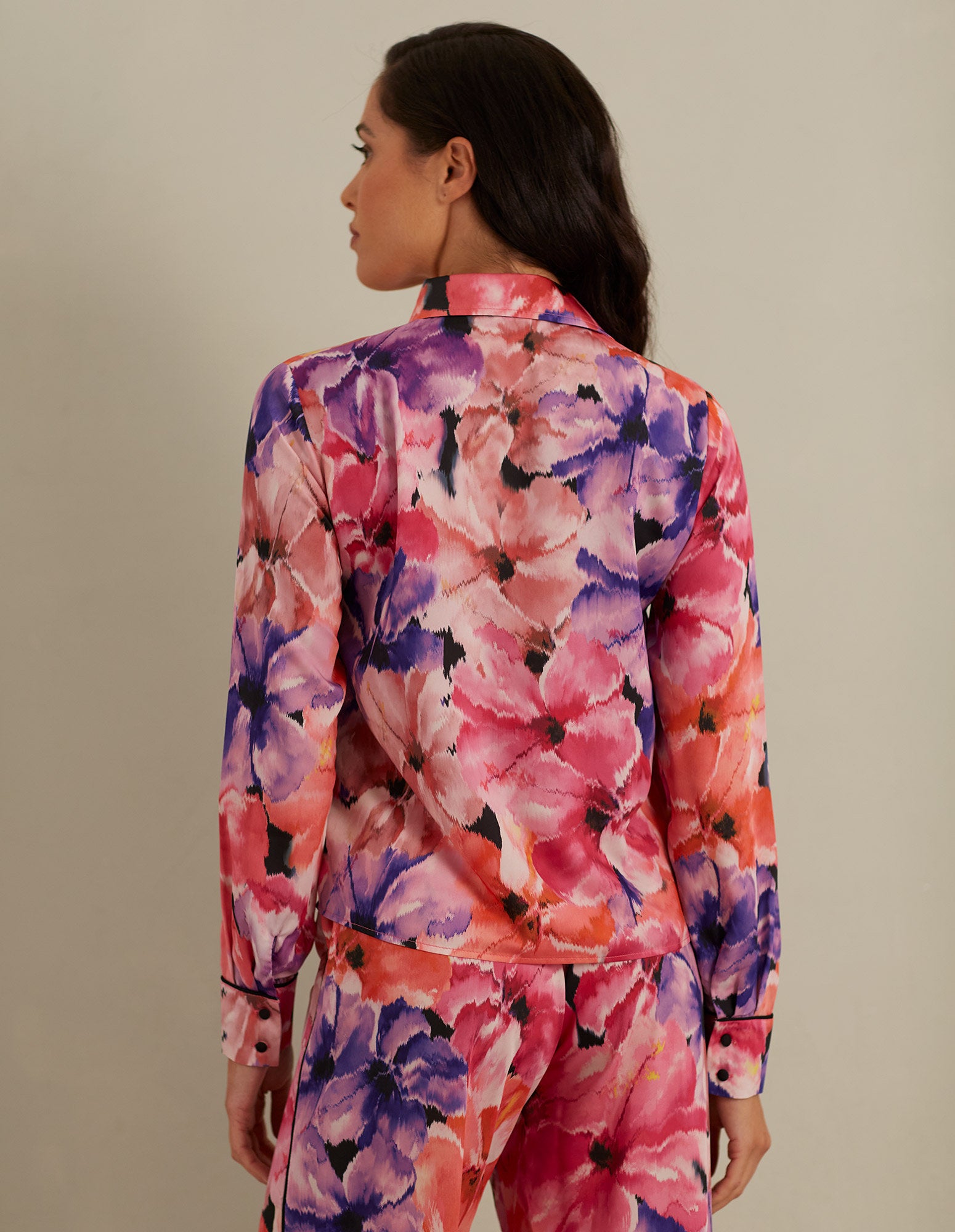 Multi Color Floral Night Shirt_AMAD163001_128_03