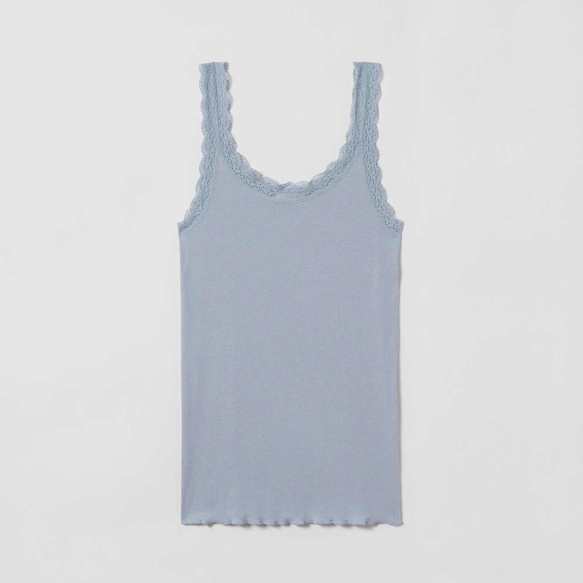 Powder Blue Tank Top - BEVAVA