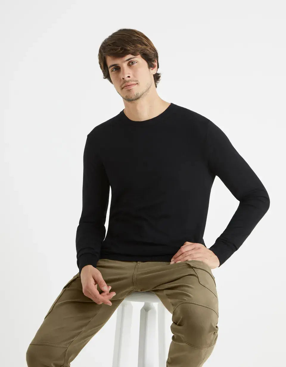 Crew Neck Jumper - BEVAVA