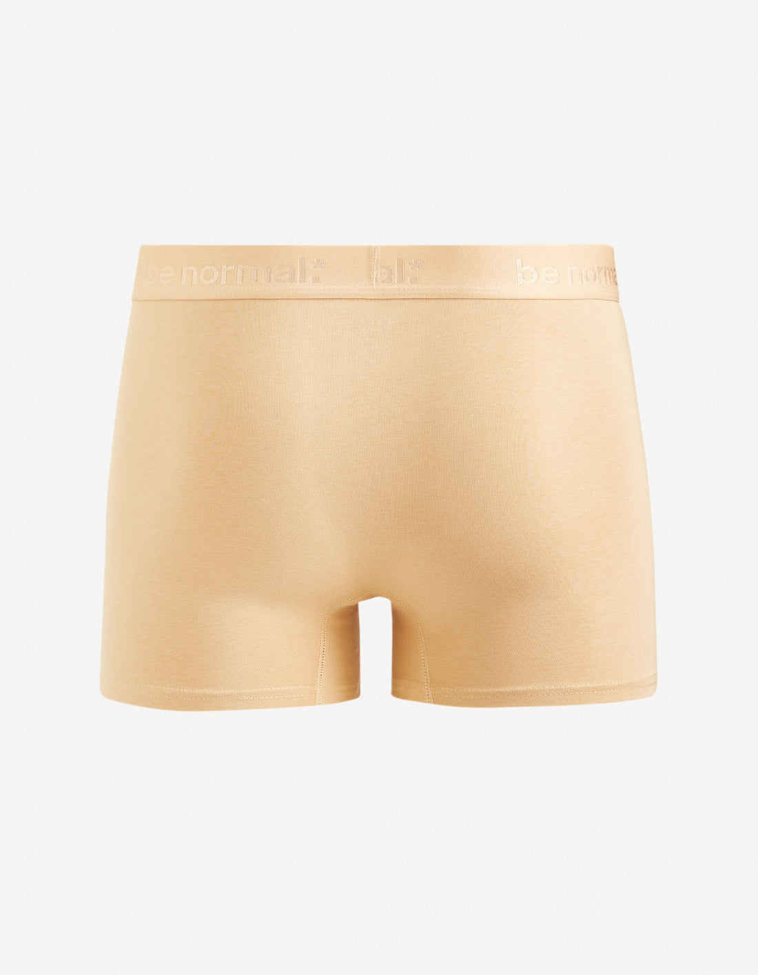Stretch Cotton Boxer Shorts - Beige_BINORMAL_BEIGE_02