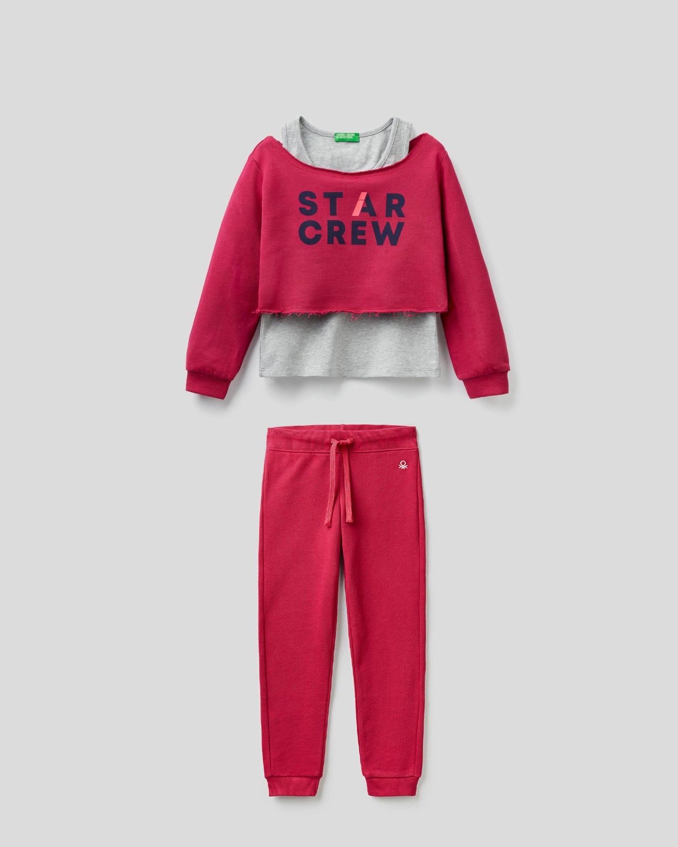 Fuchsia Set (Jacket+Trousers) Benetton