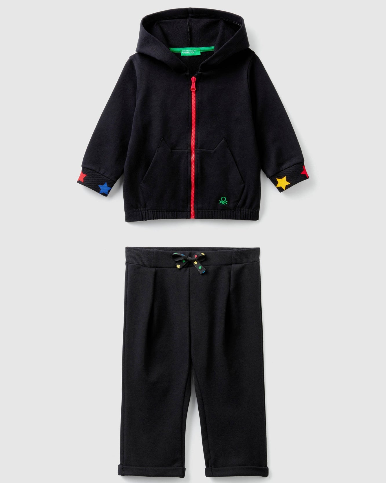 Black Set (Jacket+Trouser) Benetton
