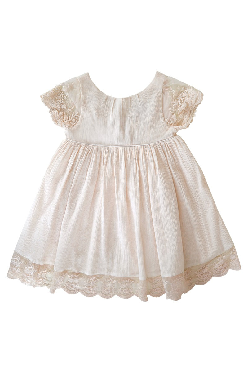 Manon Dress Nude - BEVAVA