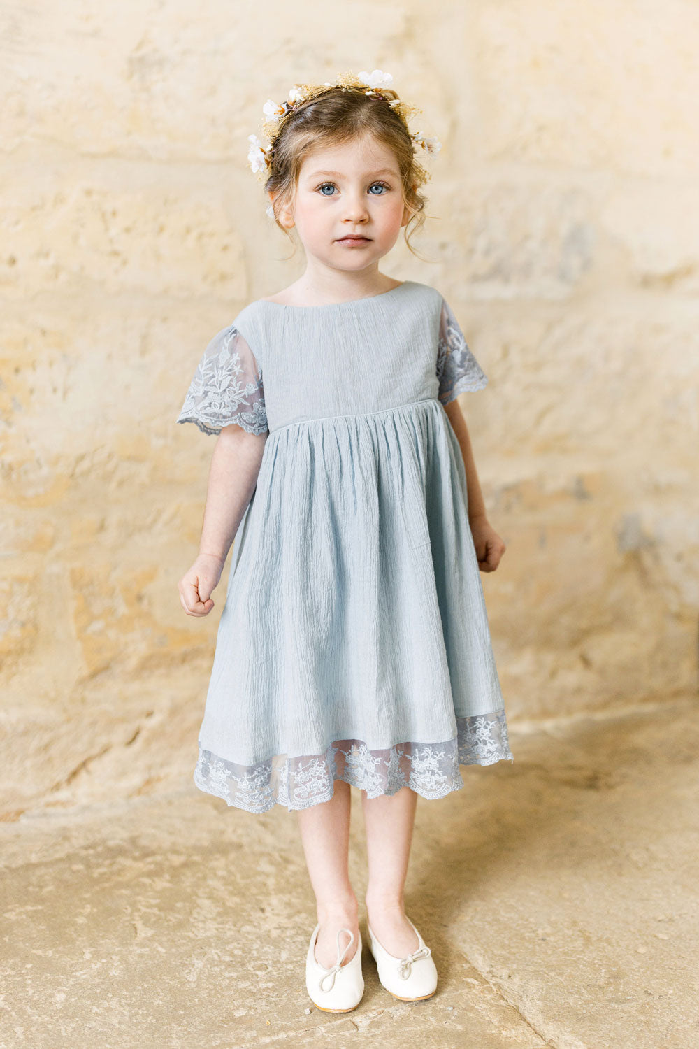 Manon Dress Light Blue - BEVAVA
