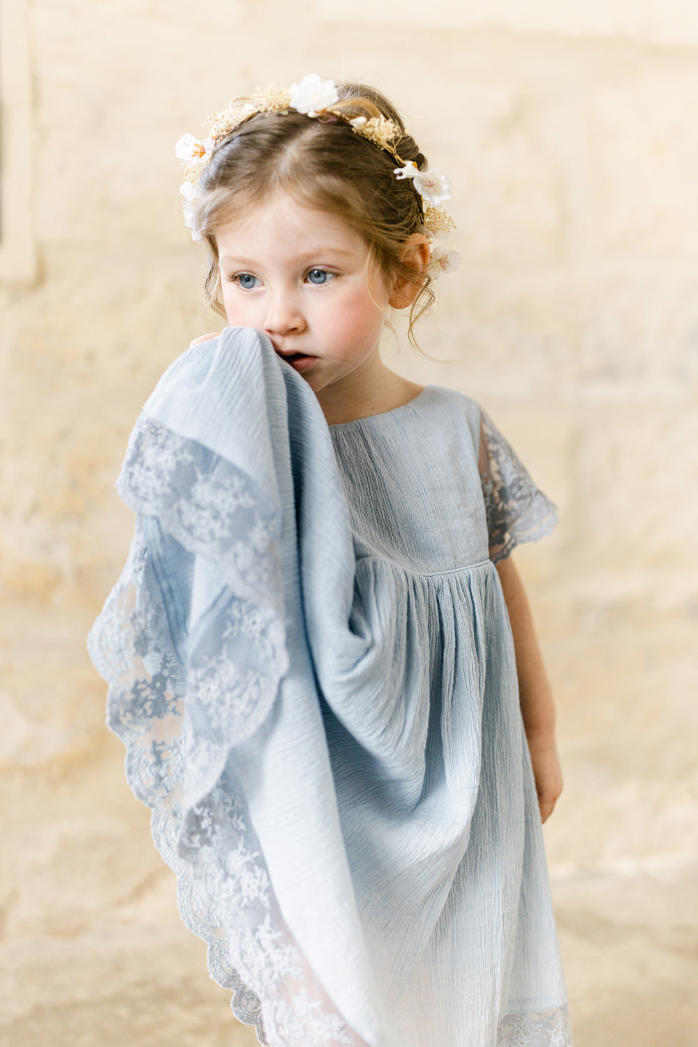 Manon Dress Light Blue - BEVAVA