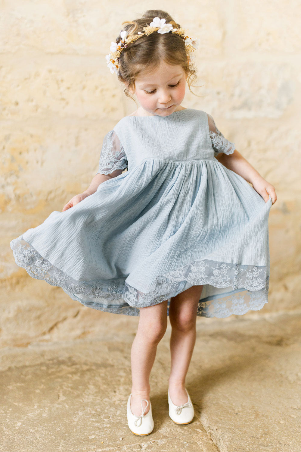 Manon Dress Light Blue - BEVAVA
