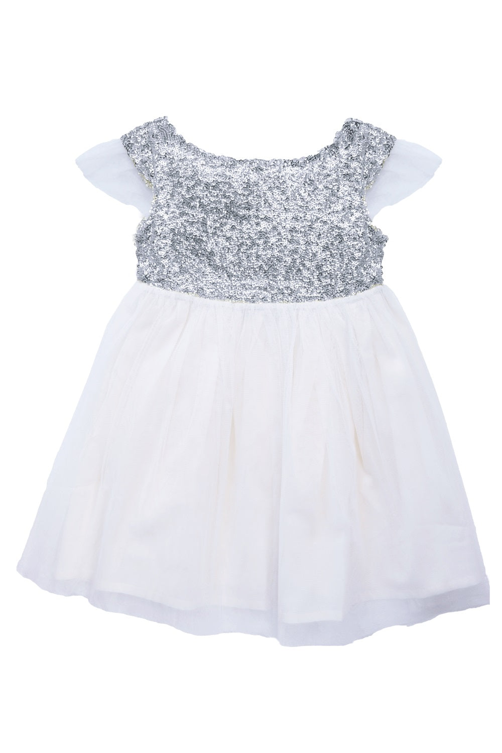 Stella Dress Silver - BEVAVA