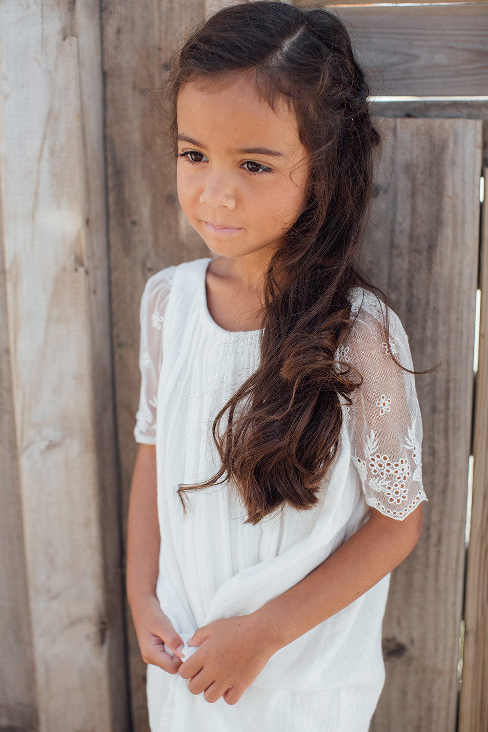 Thelma Dress Ivory - BEVAVA