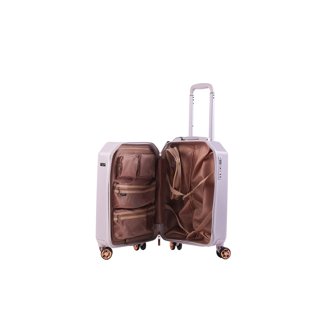 DKNY Purple Cabin Luggage-4