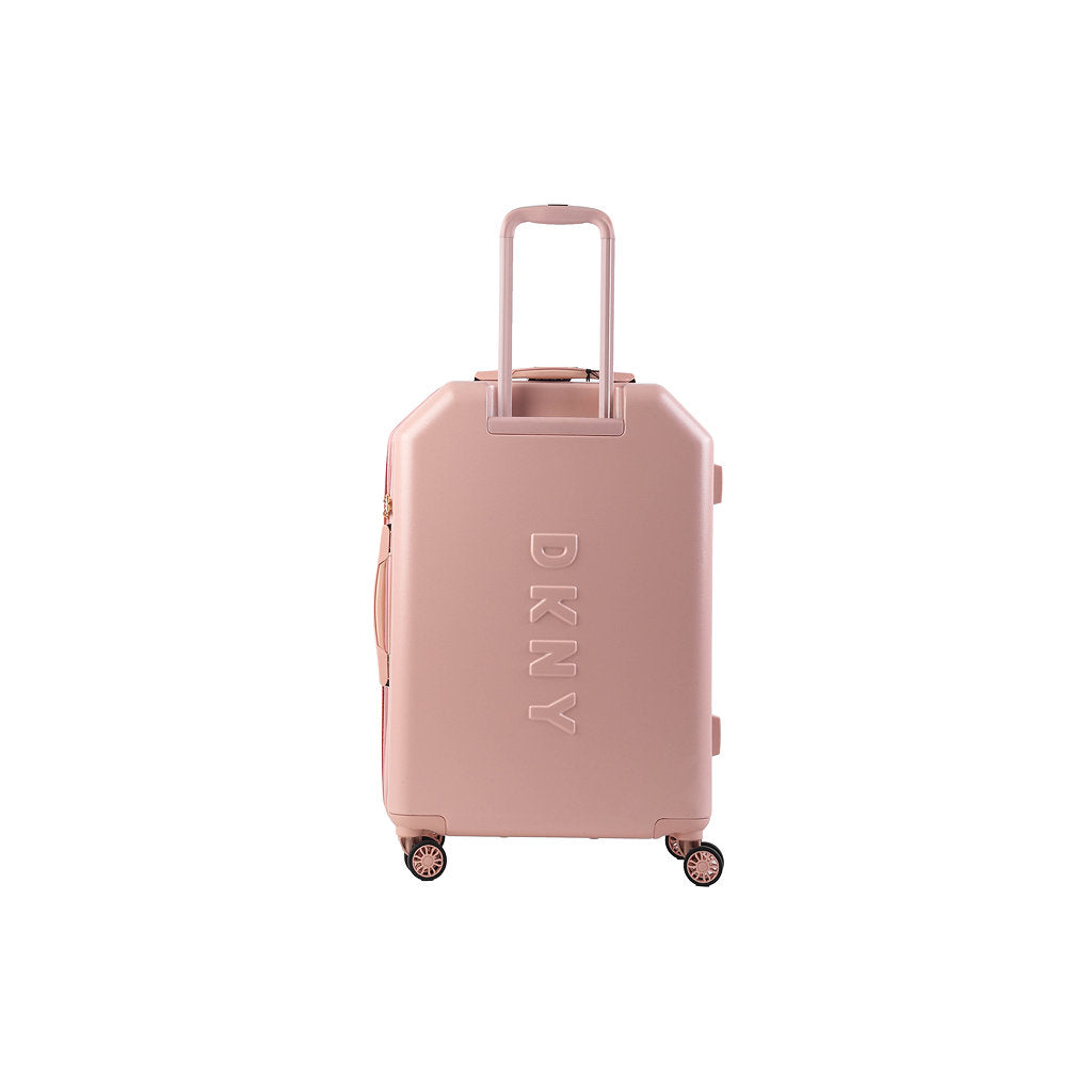 DKNY Pink Medium Luggage-3
