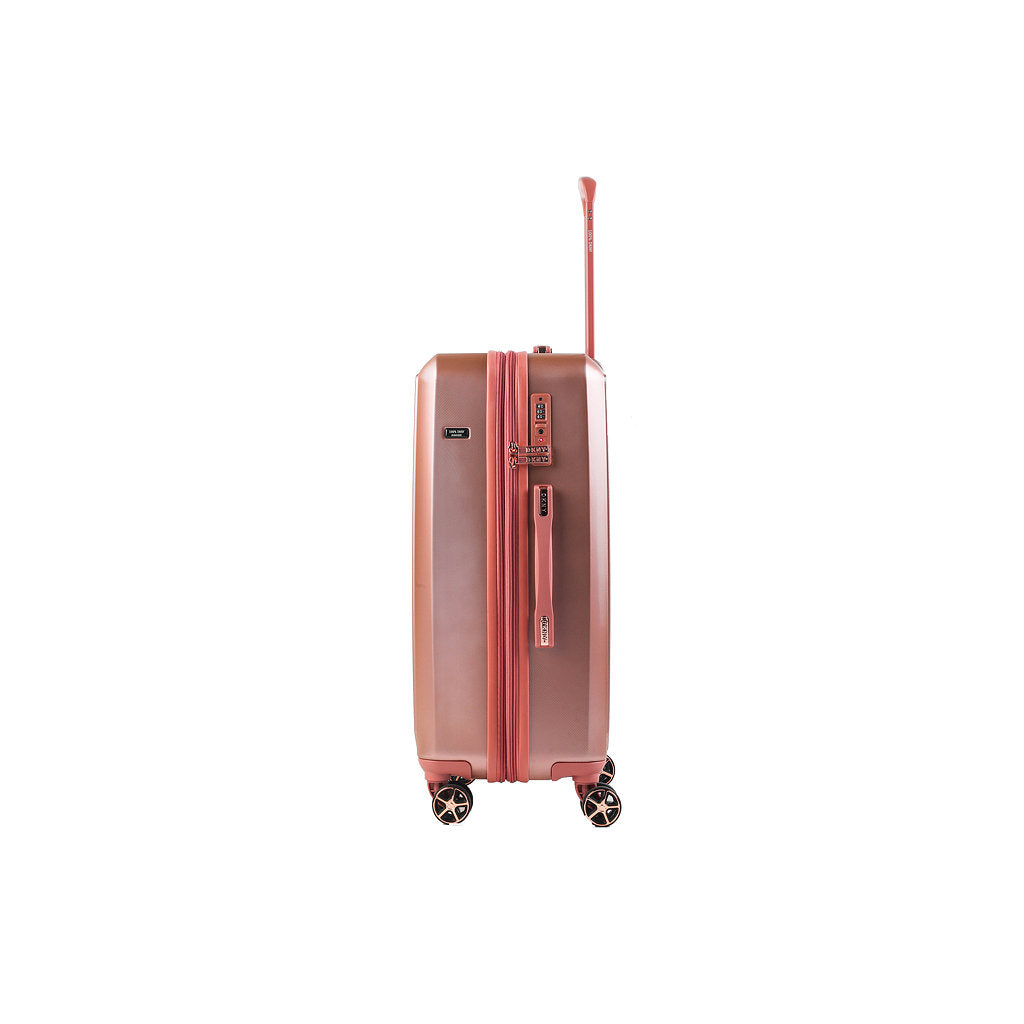 DKNY Pink Medium Luggage-2