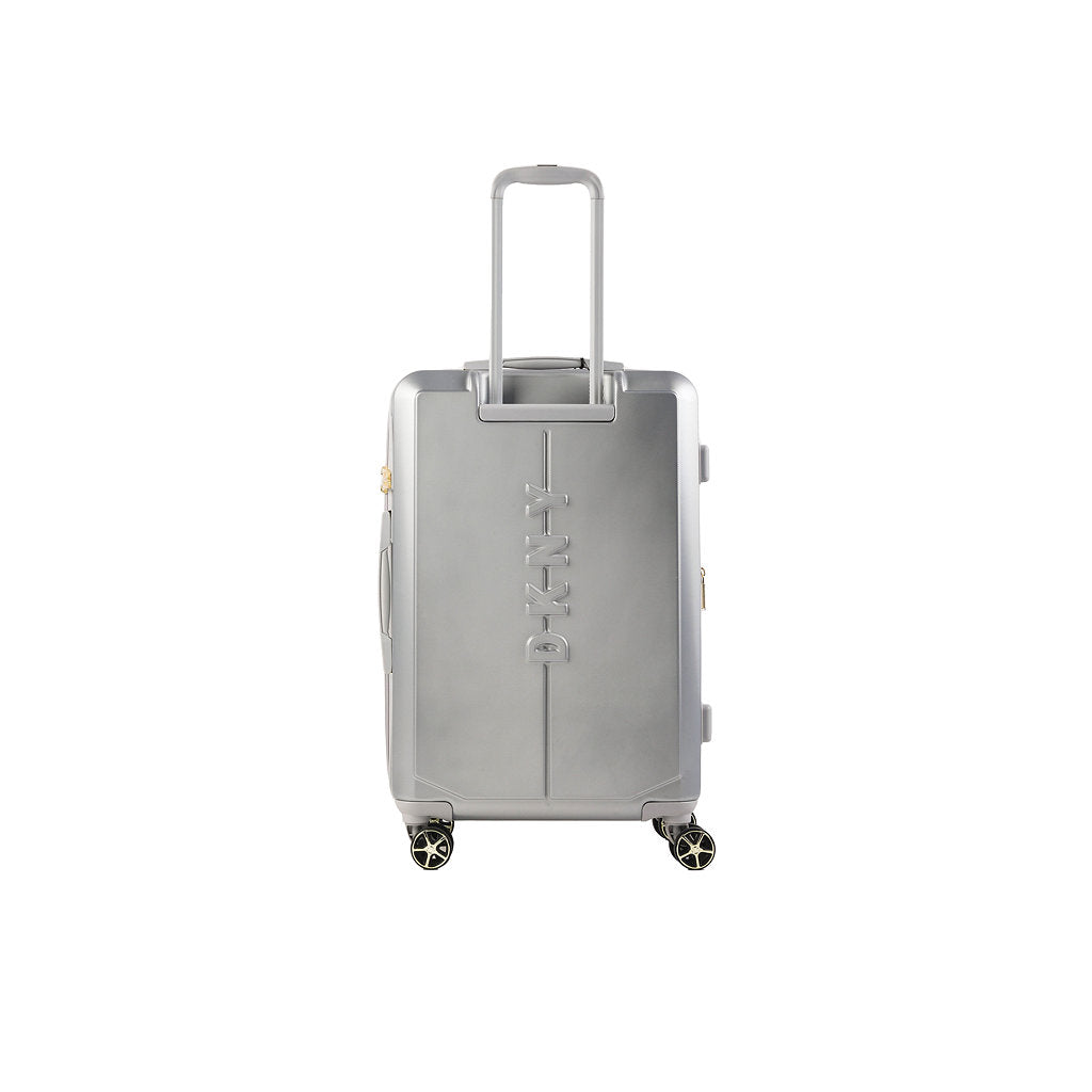 DKNY Grey Medium Luggage-3