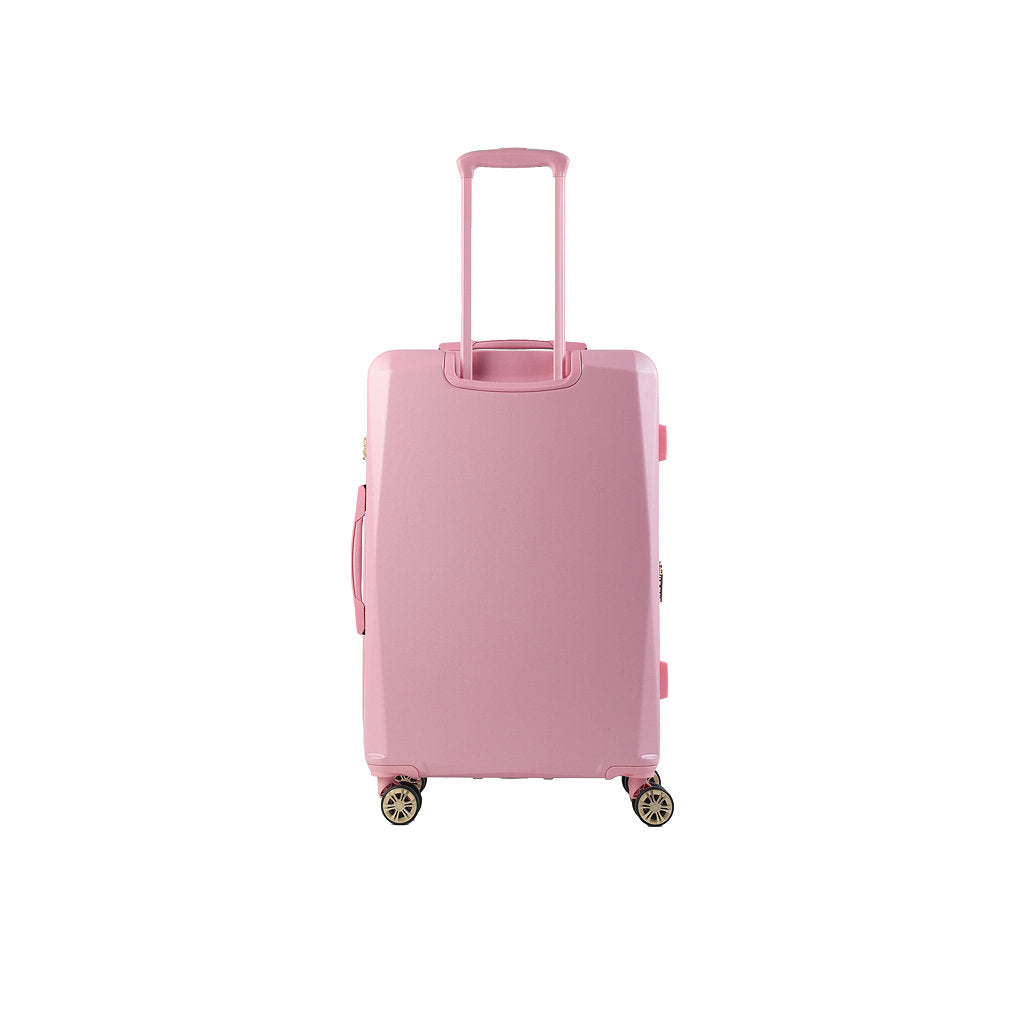 DKNY Pink Medium Luggage-3