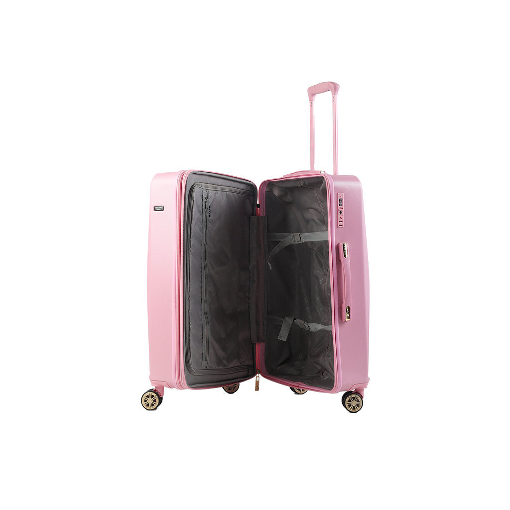DKNY Pink Medium Luggage-4