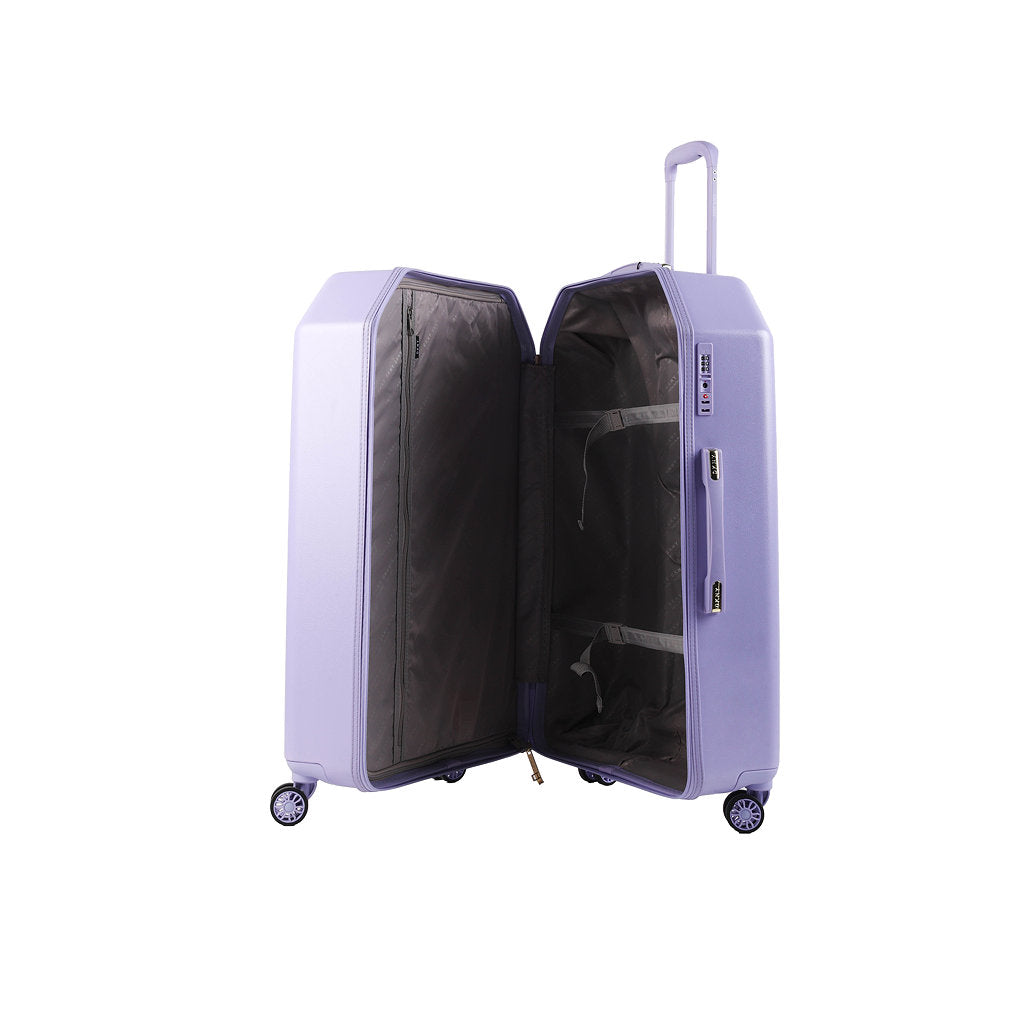 DKNY Purple Large Luggage-4