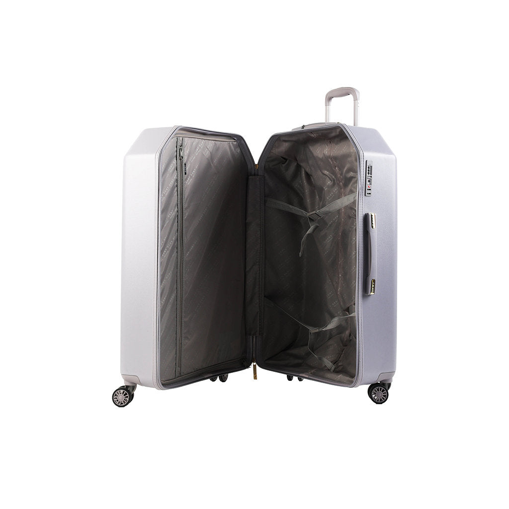 DKNY Purple Large Luggage-4