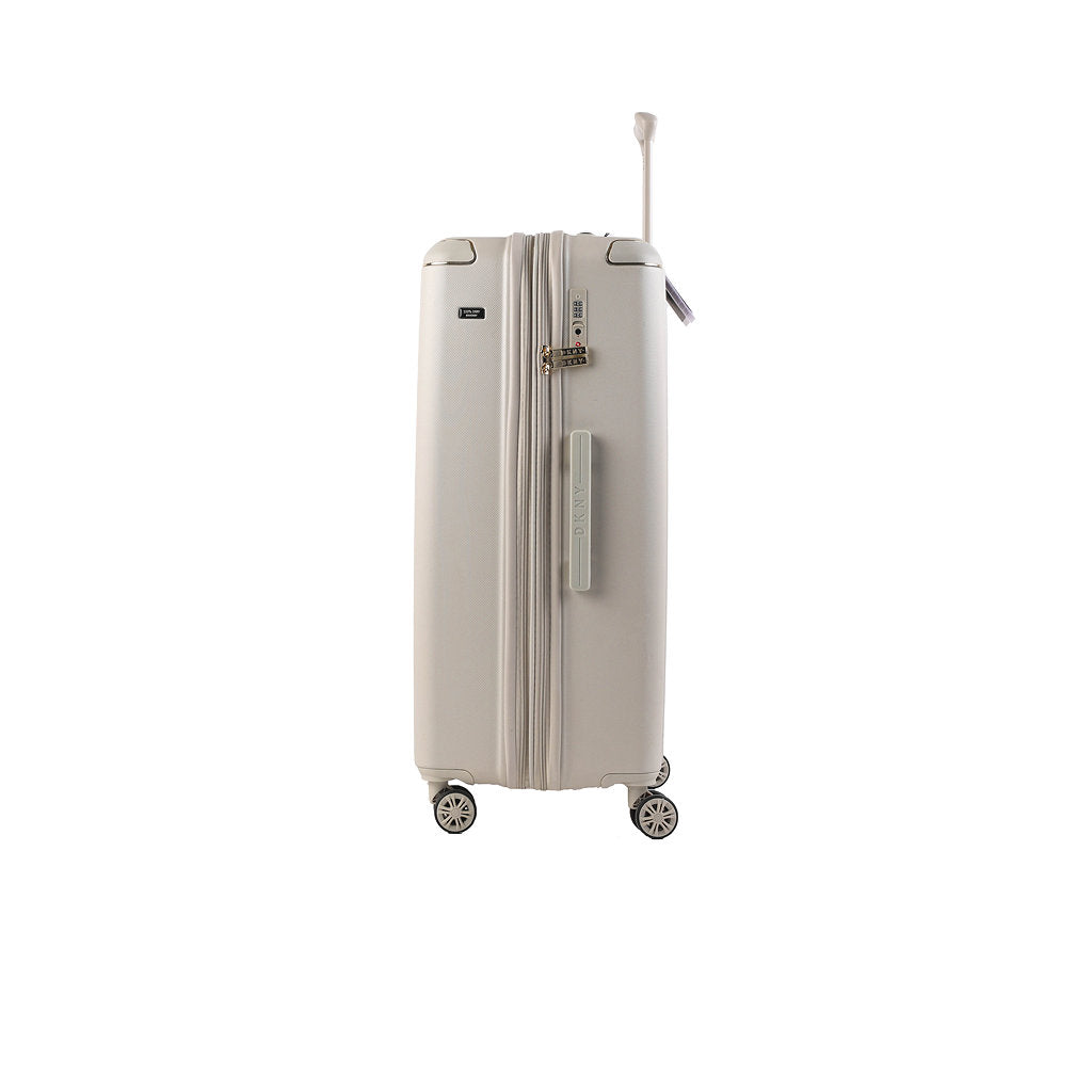 DKNY White Large Luggage-2