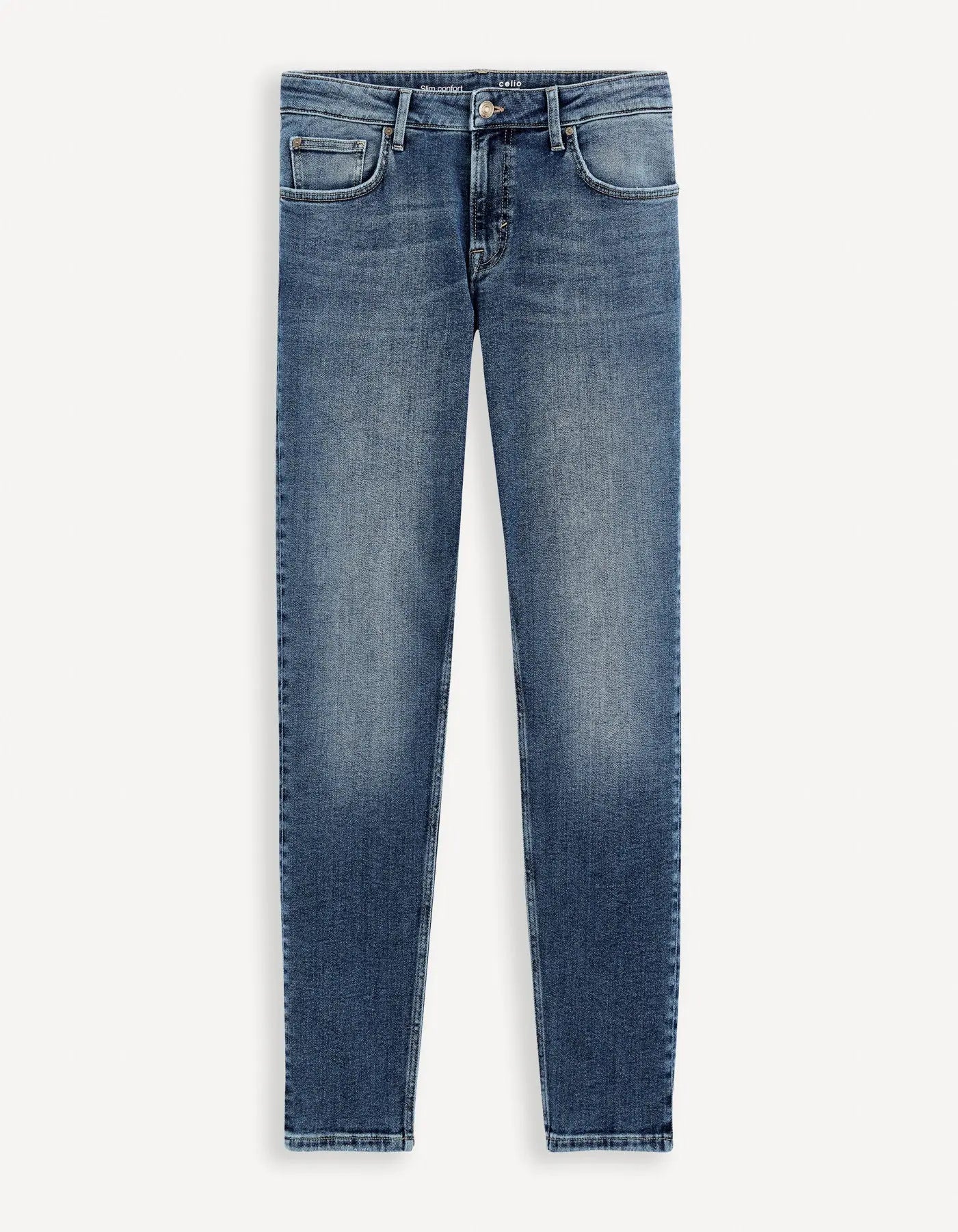 C25 3-Length Slim Jeans - Double Stone_DOSLIM25_DOUBLE STONE_02