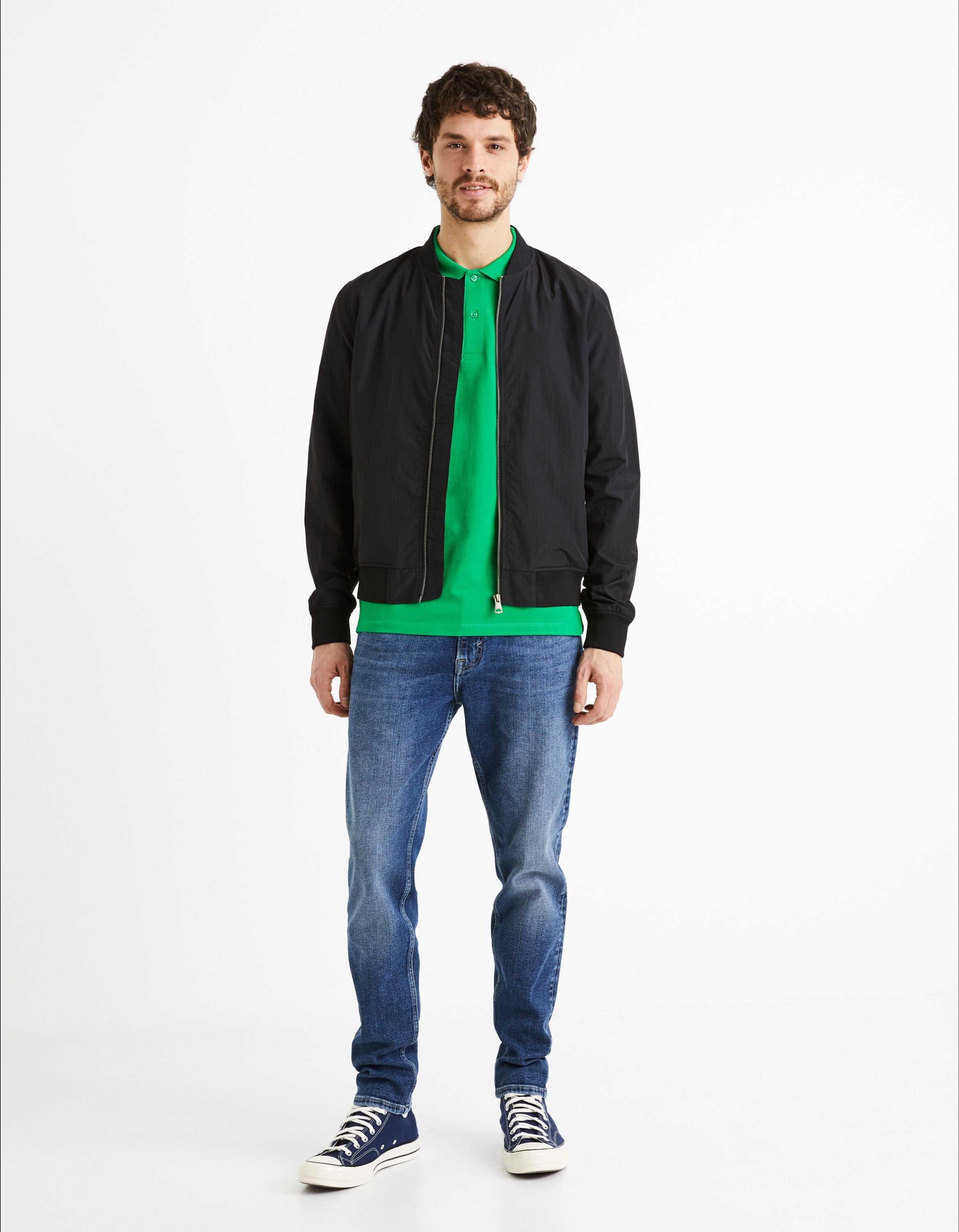 Water-Repellent Jacket - Black_DUBLUZ_BLACK_03