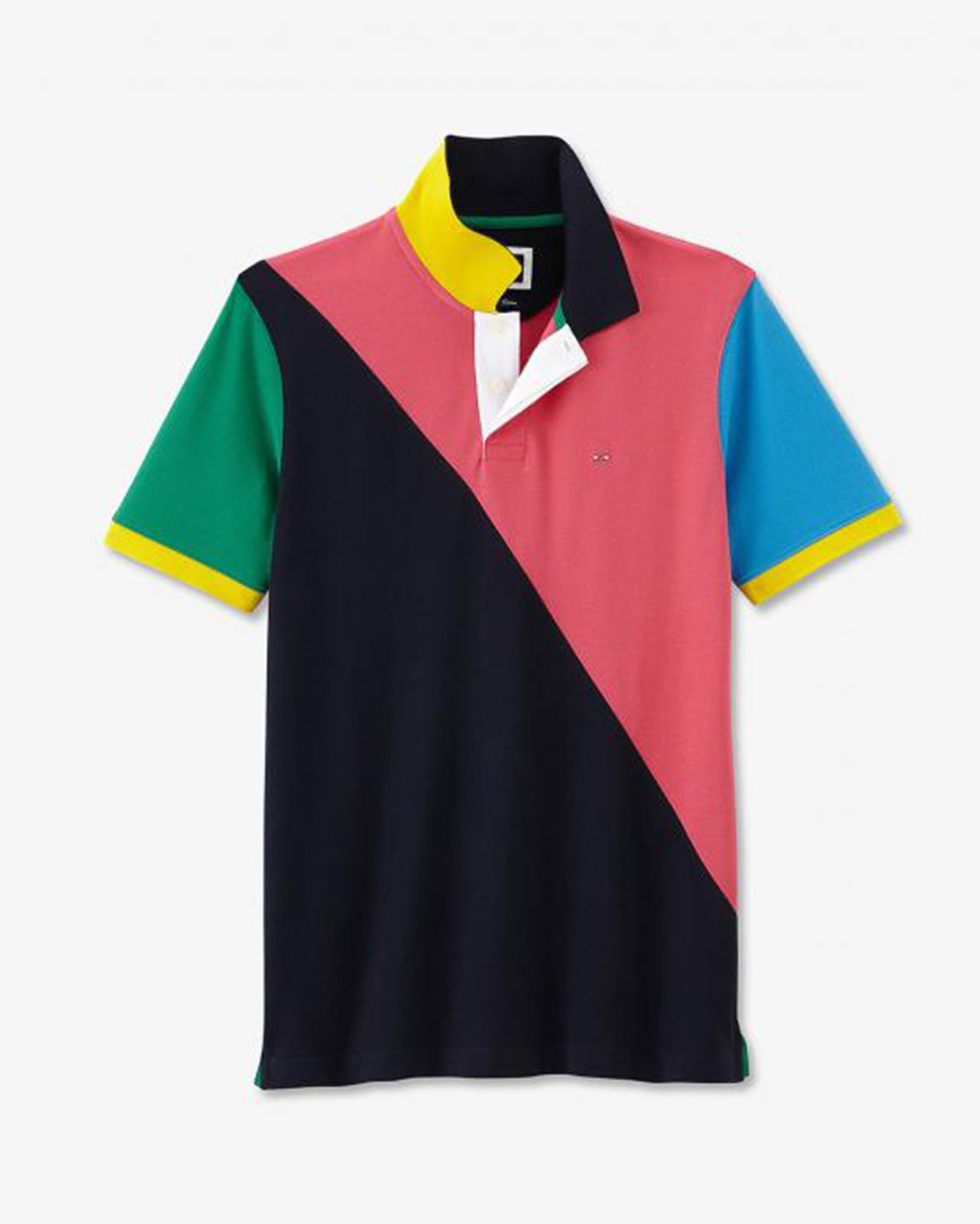 Dark Blue Polo Manches Courtes Eden Park