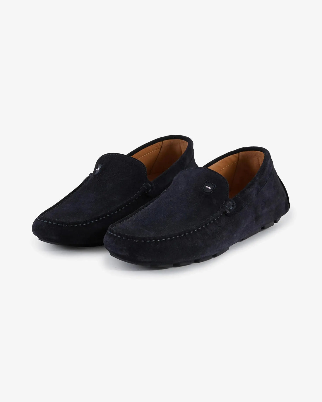 Dark Blue Mocassins - BEVAVA