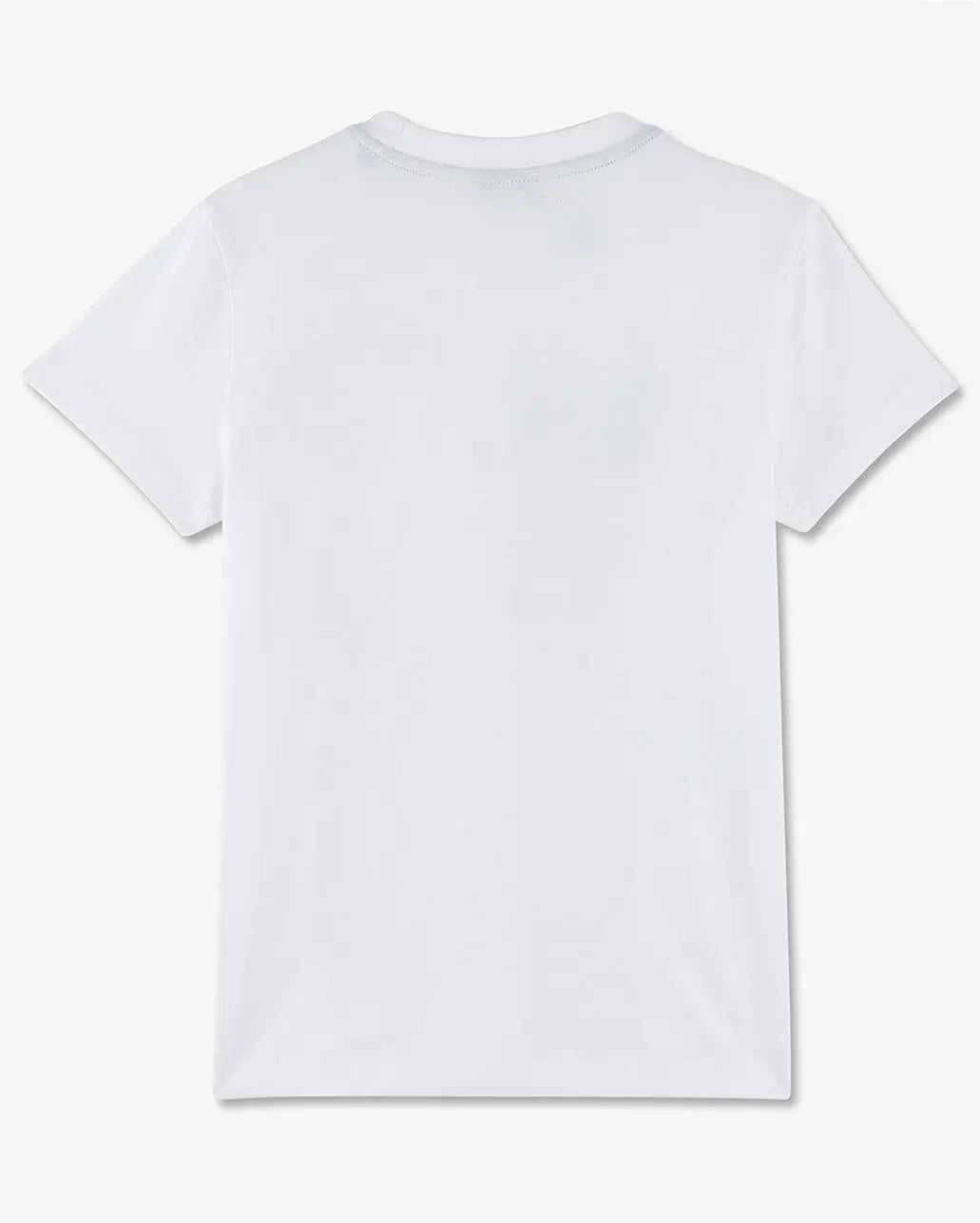 White T-Shirt Manches Courtes - BEVAVA