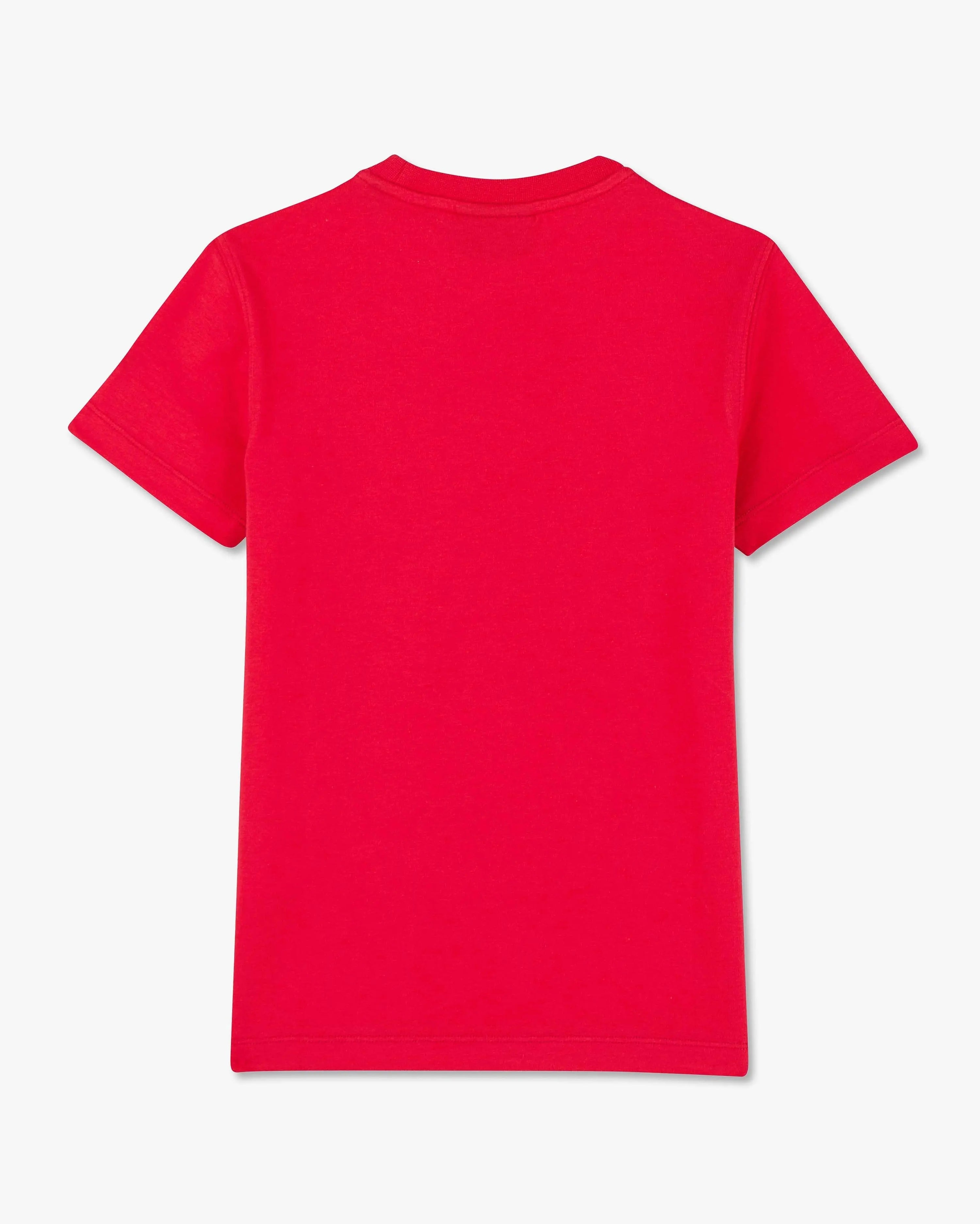 Red T-Shirt Manches Courtes - BEVAVA