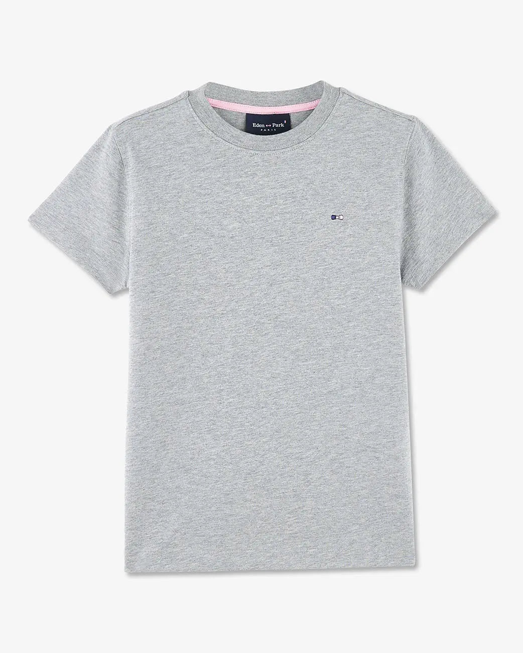 Light Grey T-Shirt Manches Courtes - BEVAVA