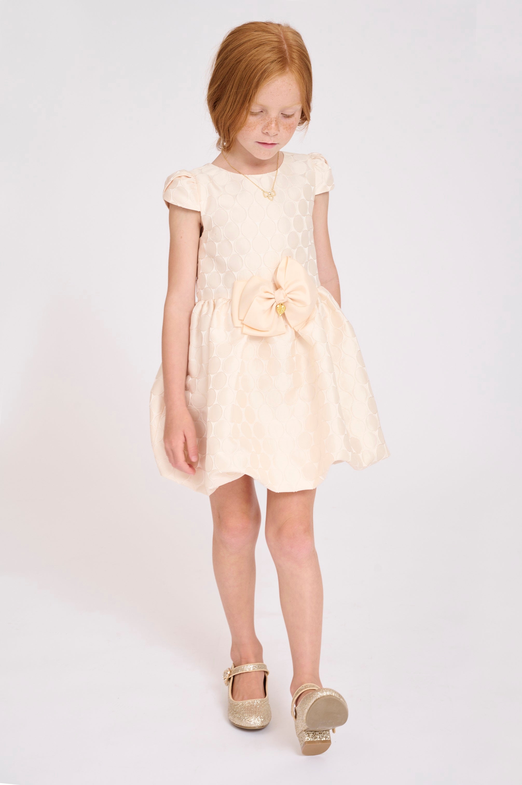 Eden Dress Champagne - BEVAVA