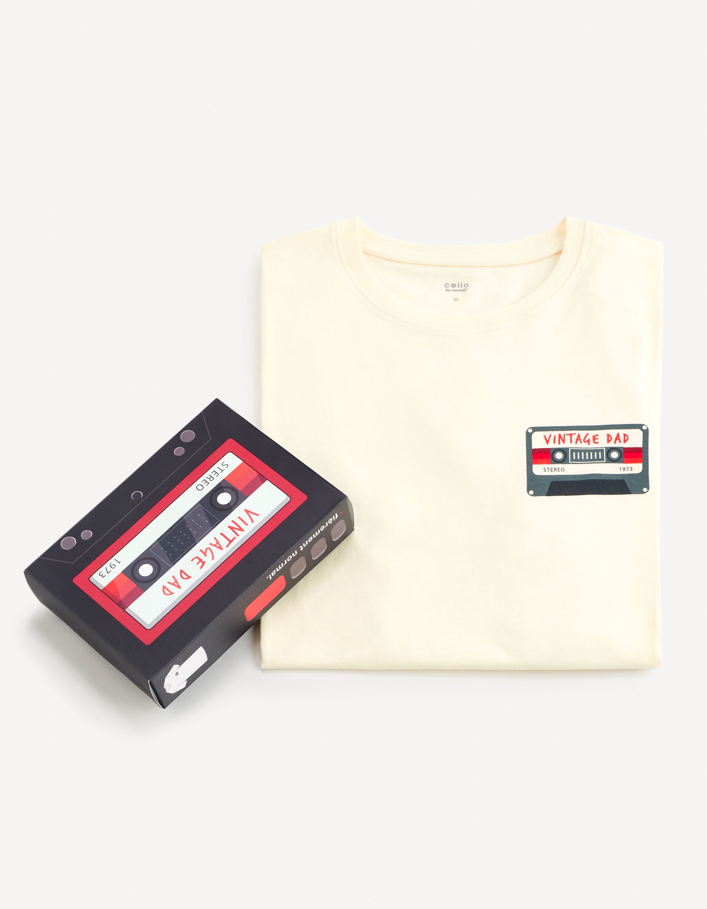 100% Cotton Round Neck T-Shirt - Off White_FEDARON_OFF WHITE_05