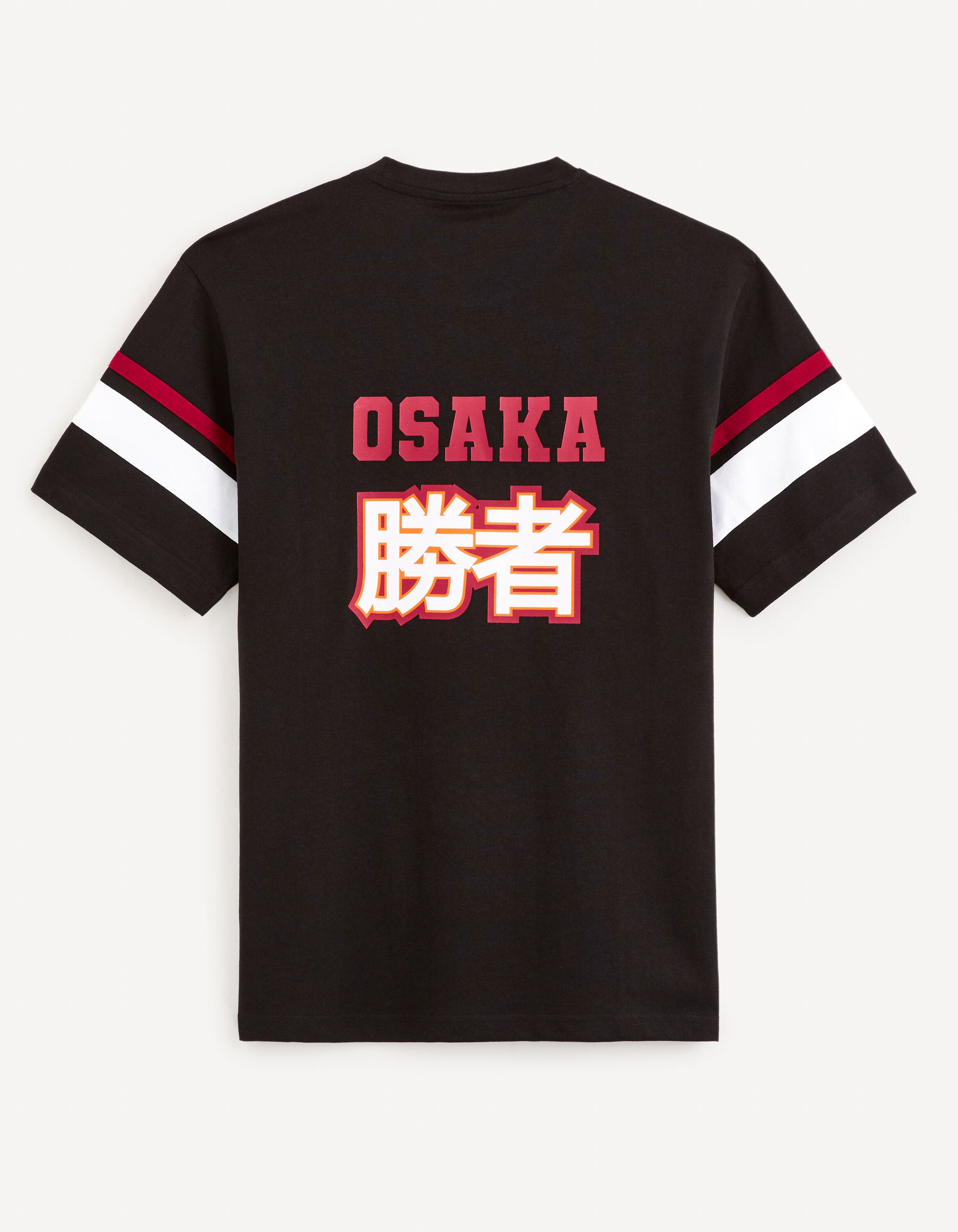 100% Cotton Round Neck T-Shirt - Black_FEJAPBAT_BLACK_05