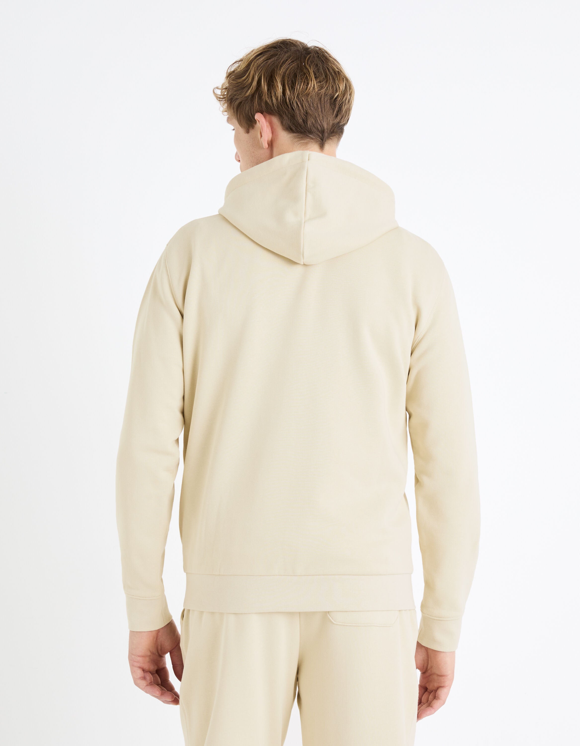 100% Cotton Hoodie_FESIX_BEIGE_04