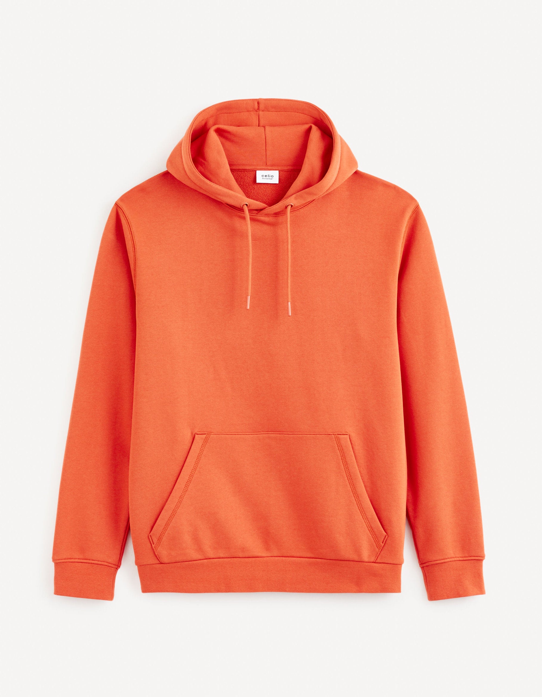100% Cotton Hoodie_FESIX_BURNT ORANGE_01
