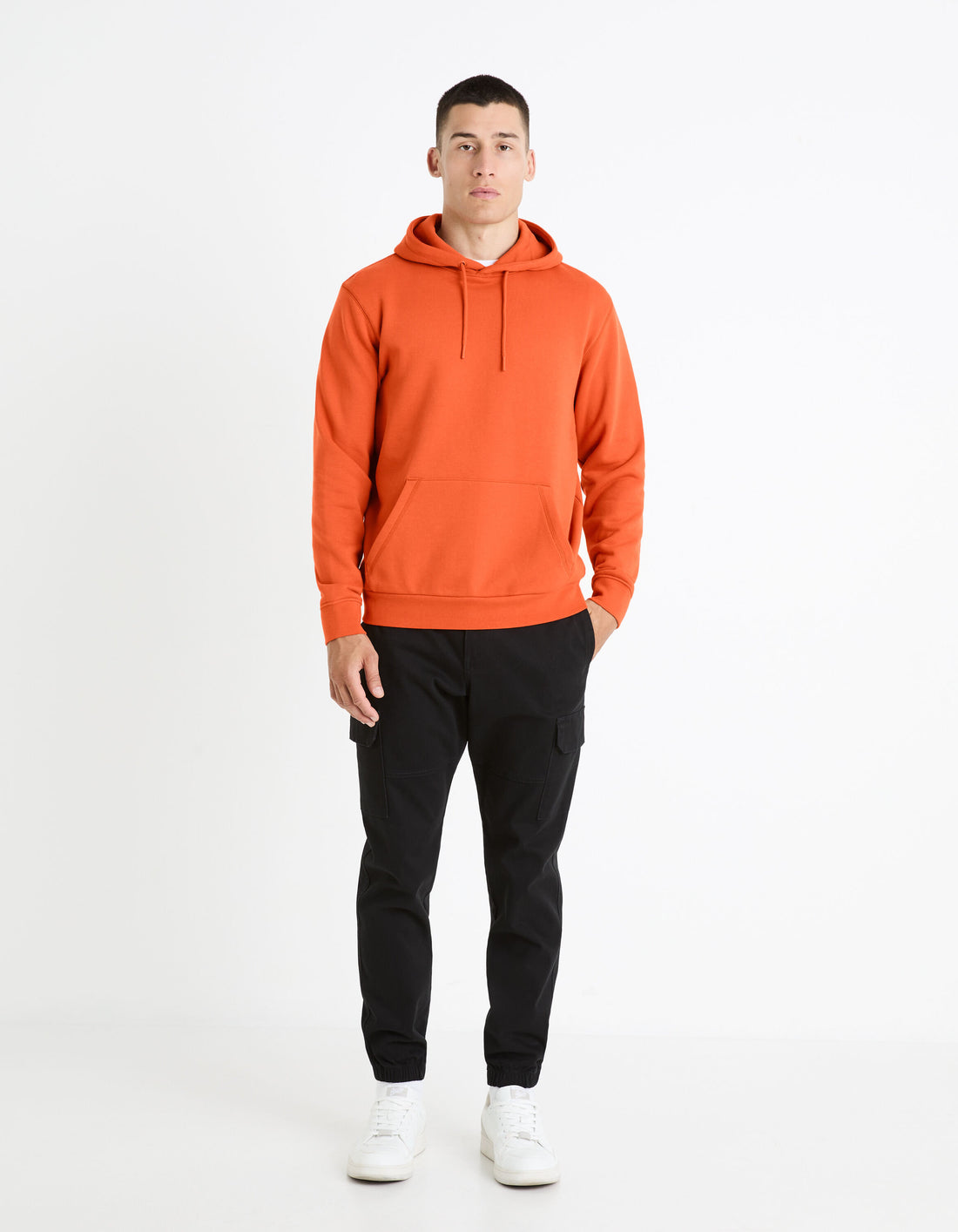 100% Cotton Hoodie_FESIX_BURNT ORANGE_02
