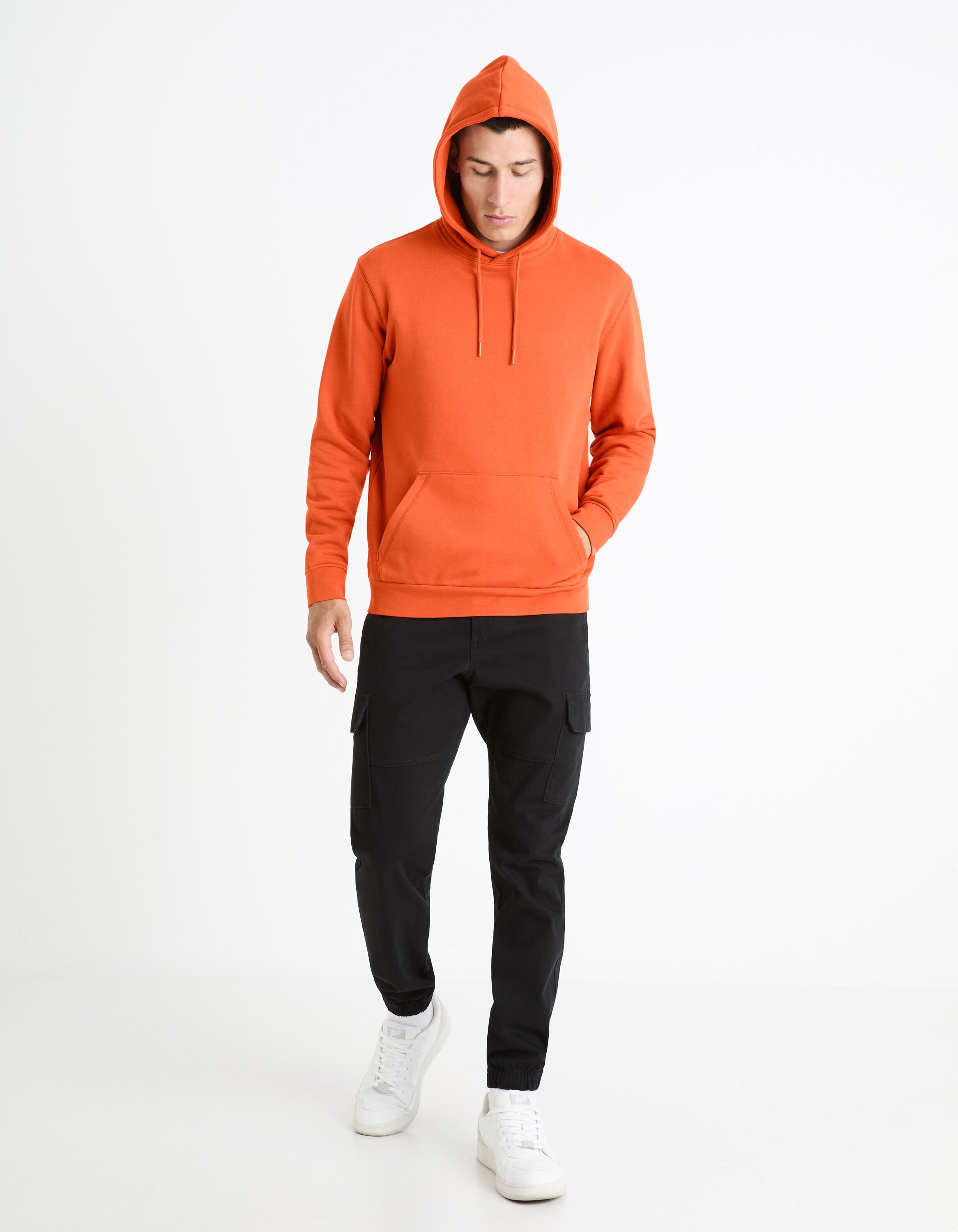 100% Cotton Hoodie_FESIX_BURNT ORANGE_05