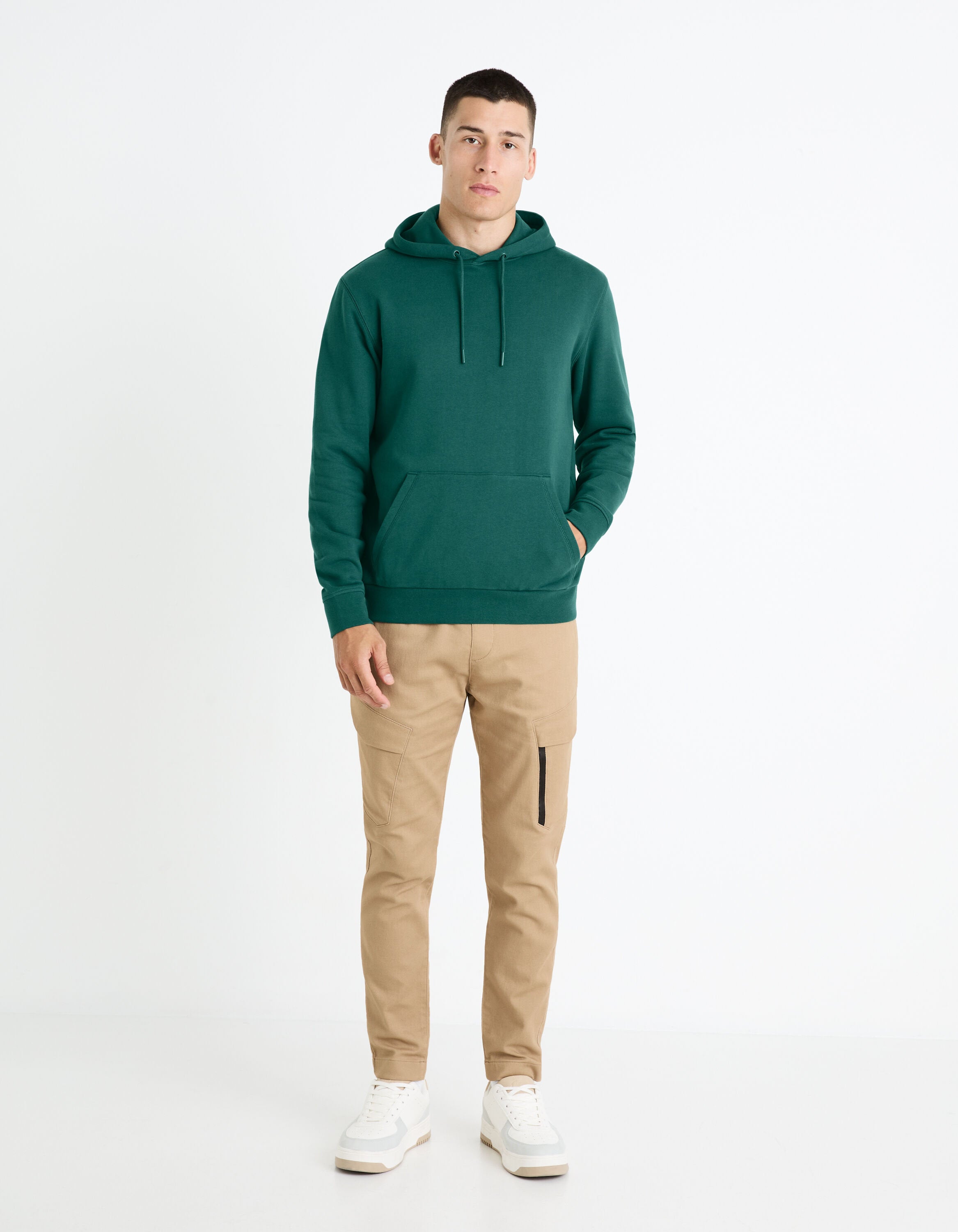 100% Cotton Hoodie_FESIX_GREEN MOSS_02