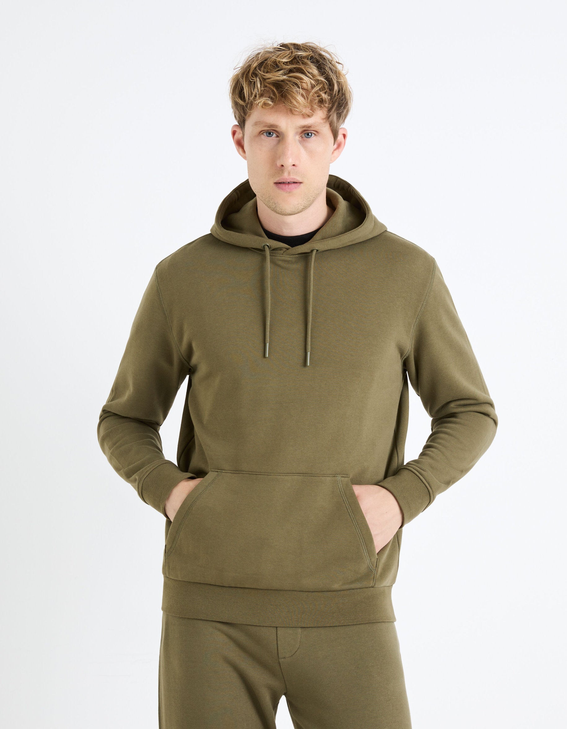 100% Cotton Hoodie_FESIX_KHAKI_03
