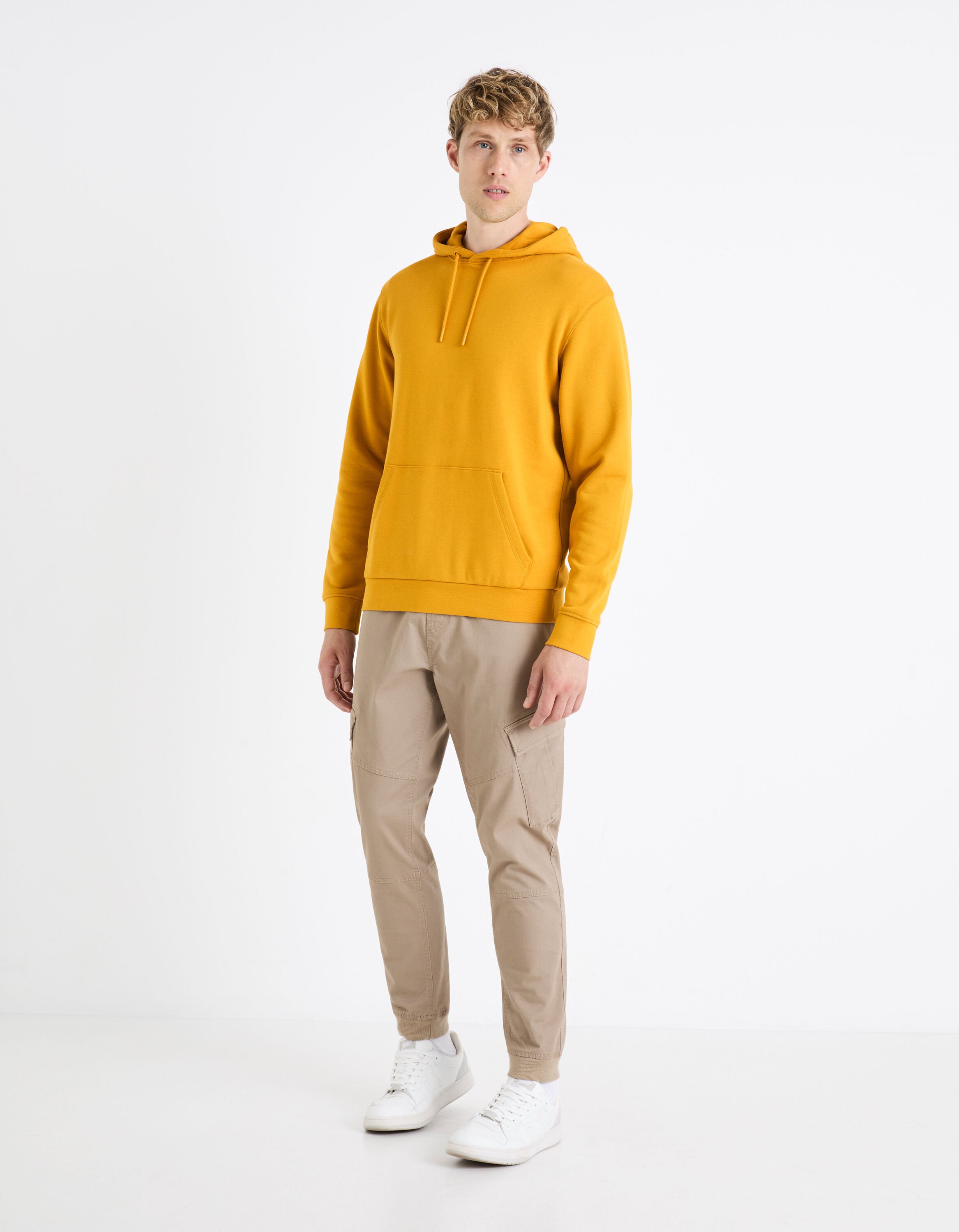 100% Cotton Hoodie_FESIX_YELLOW GOLDEN_02