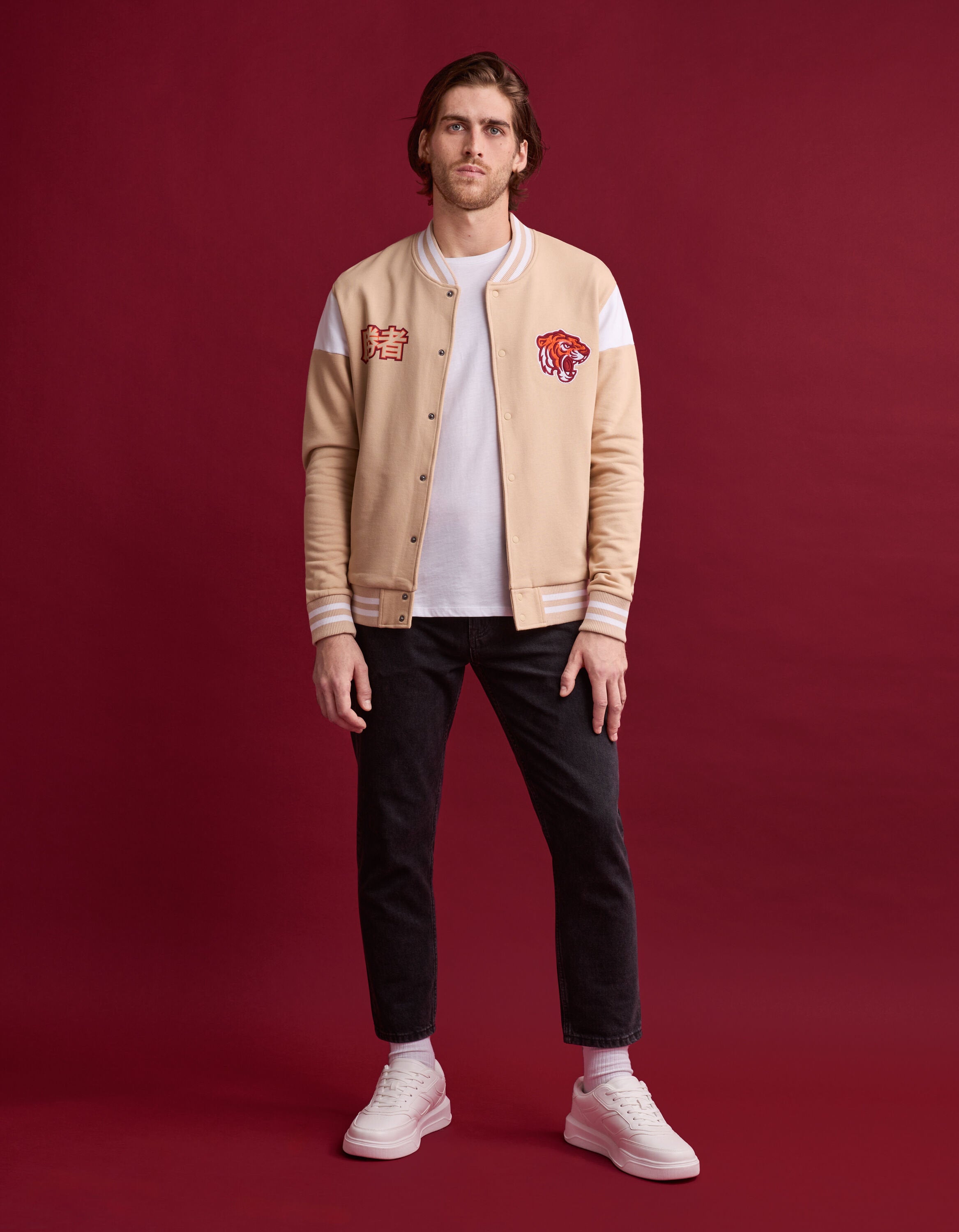 100% Cotton Teddy Jacket_FESTRANGER_BEIGE_02