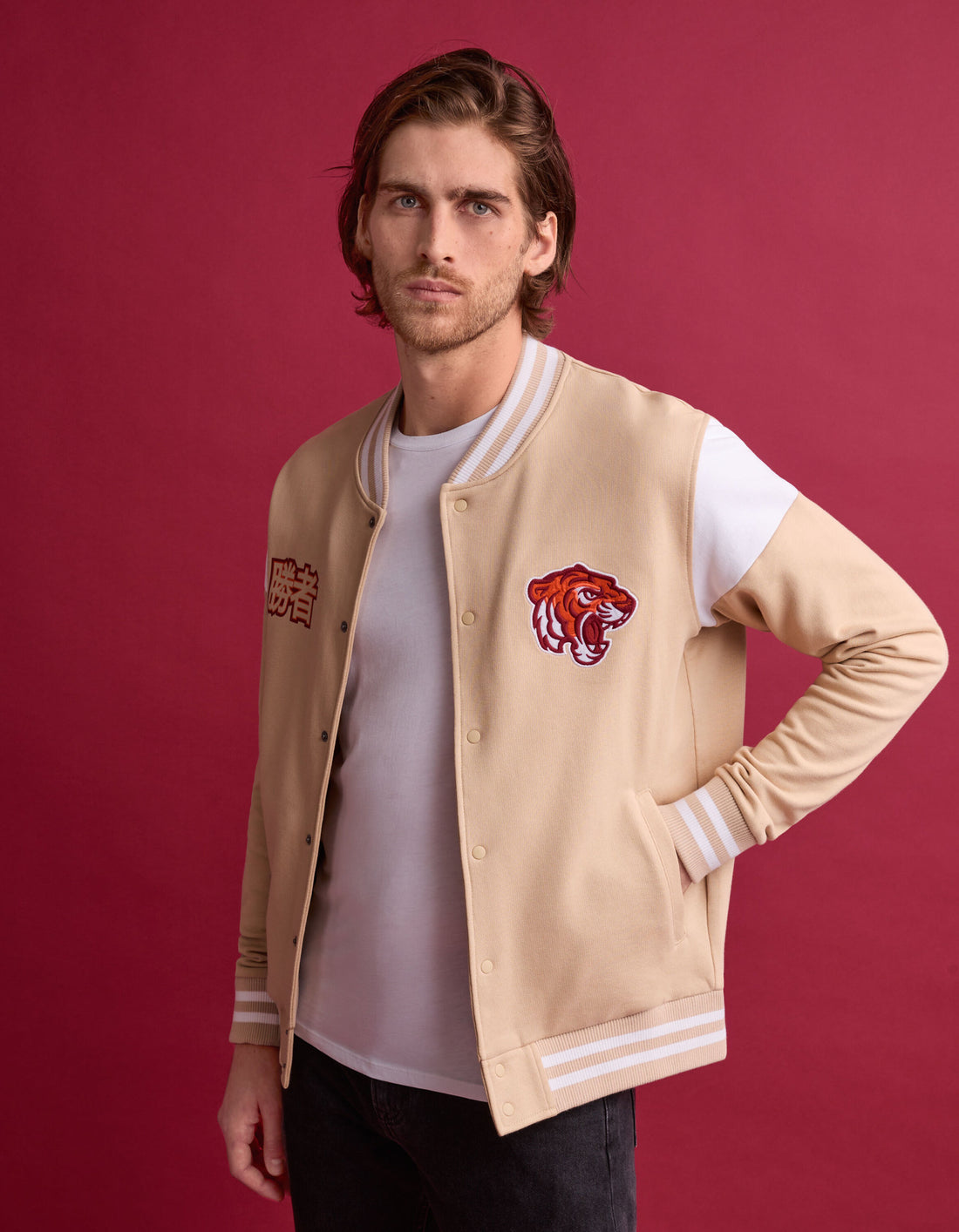 100% Cotton Teddy Jacket_FESTRANGER_BEIGE_03