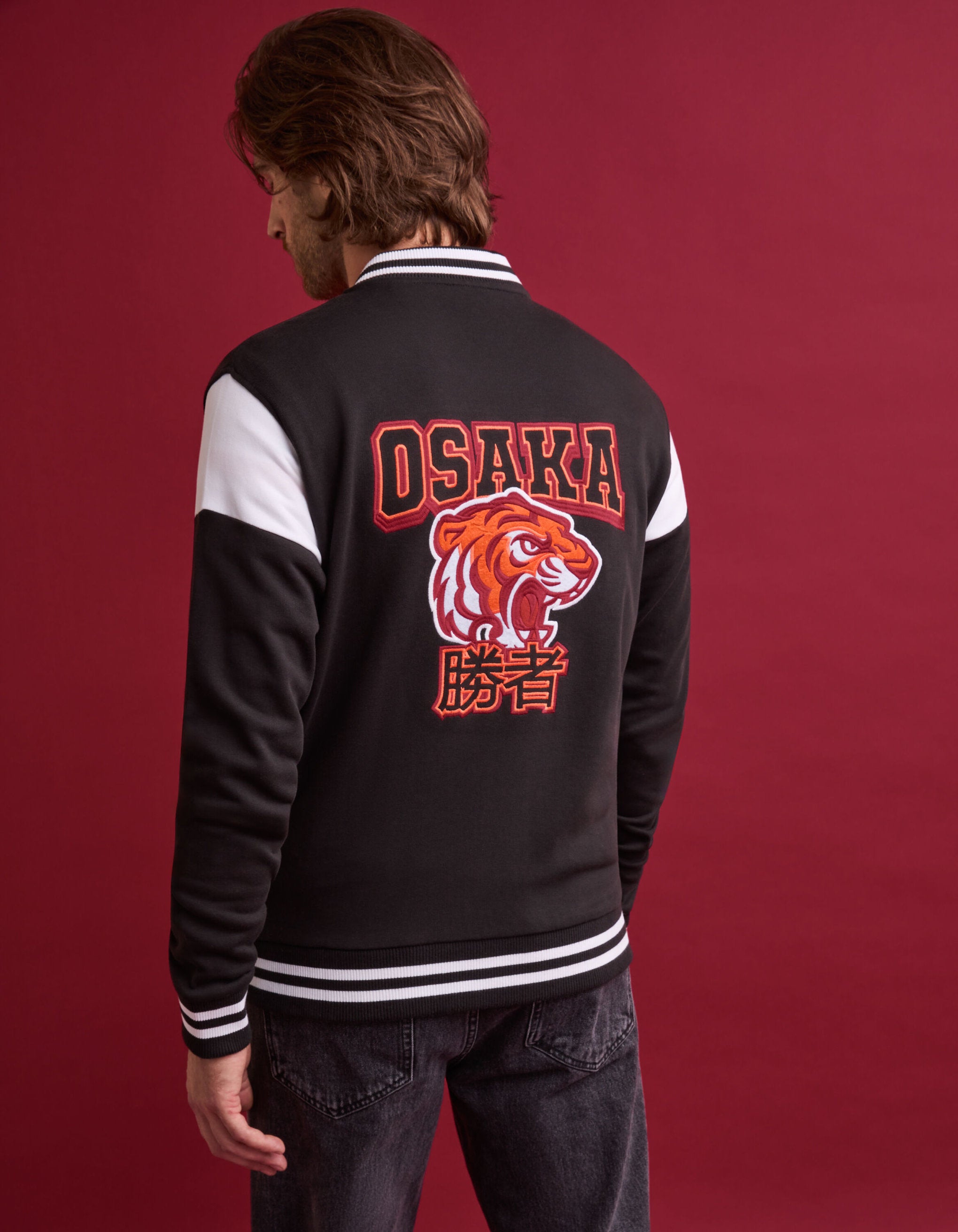 100% Cotton Teddy Jacket_FESTRANGER_BLACK_04