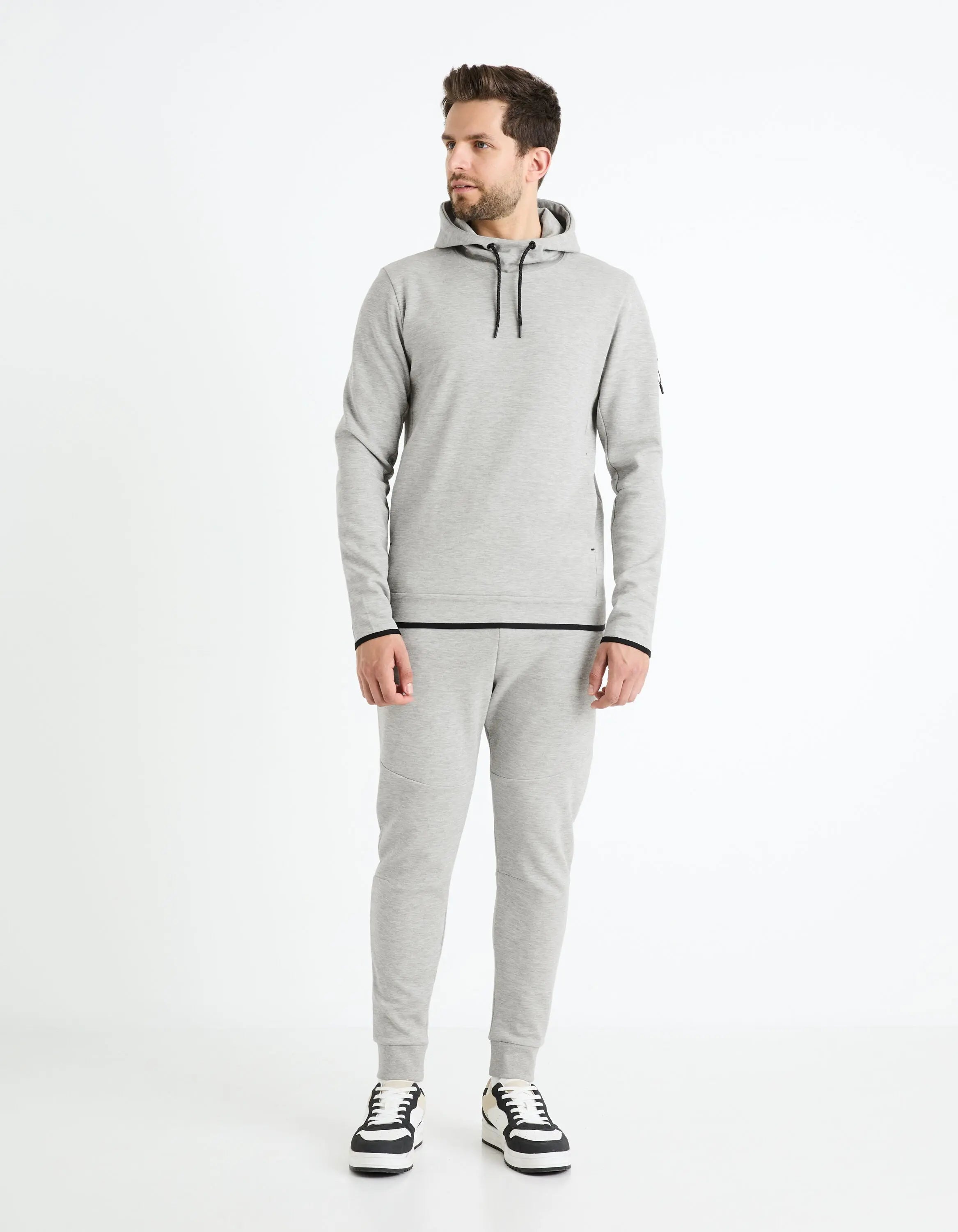 Cotton Blend Hoodie_FEYOKEHOOD_GREY_02