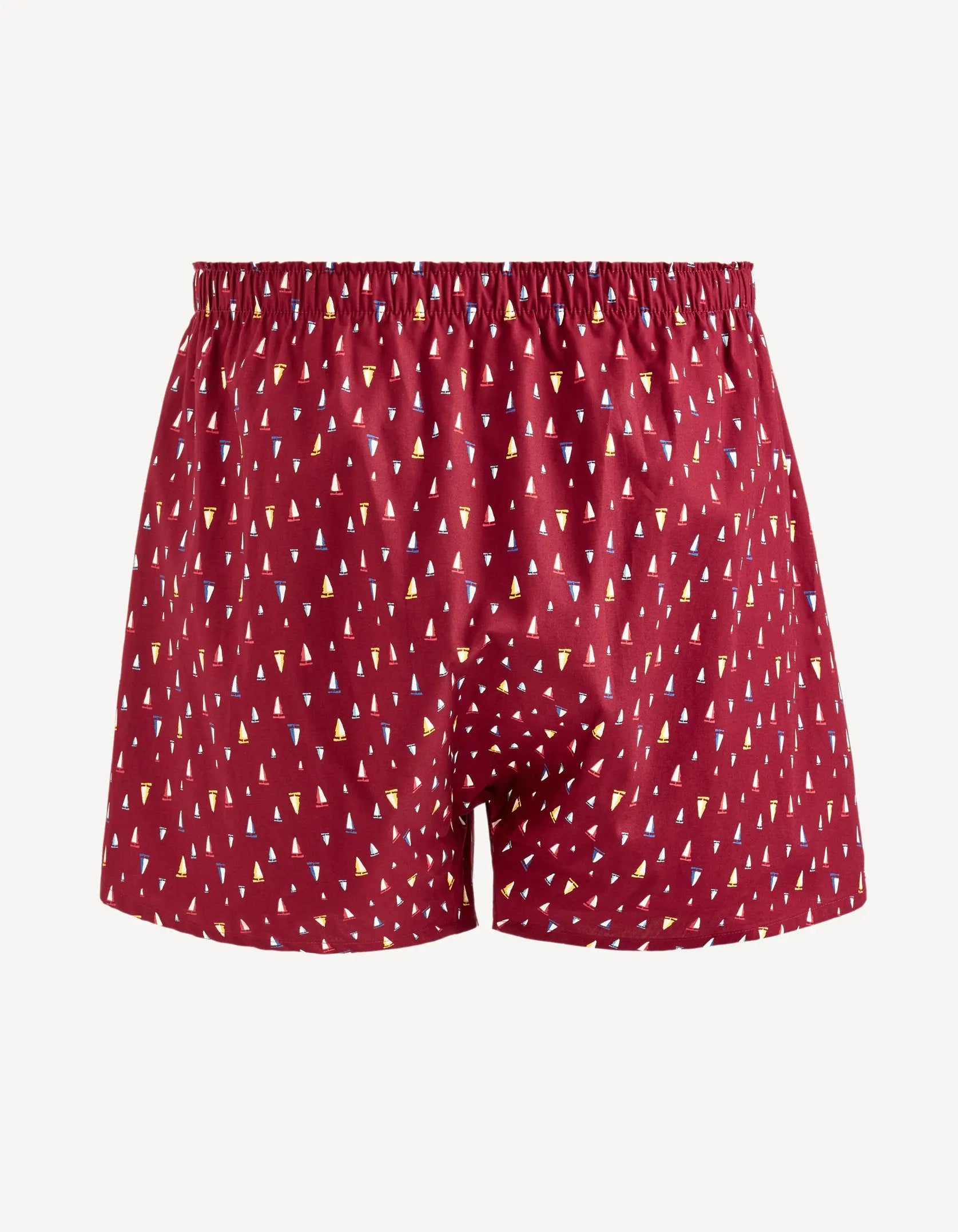 100% Cotton Boxer Shorts_FINAVIRE_BURGUNDY_02