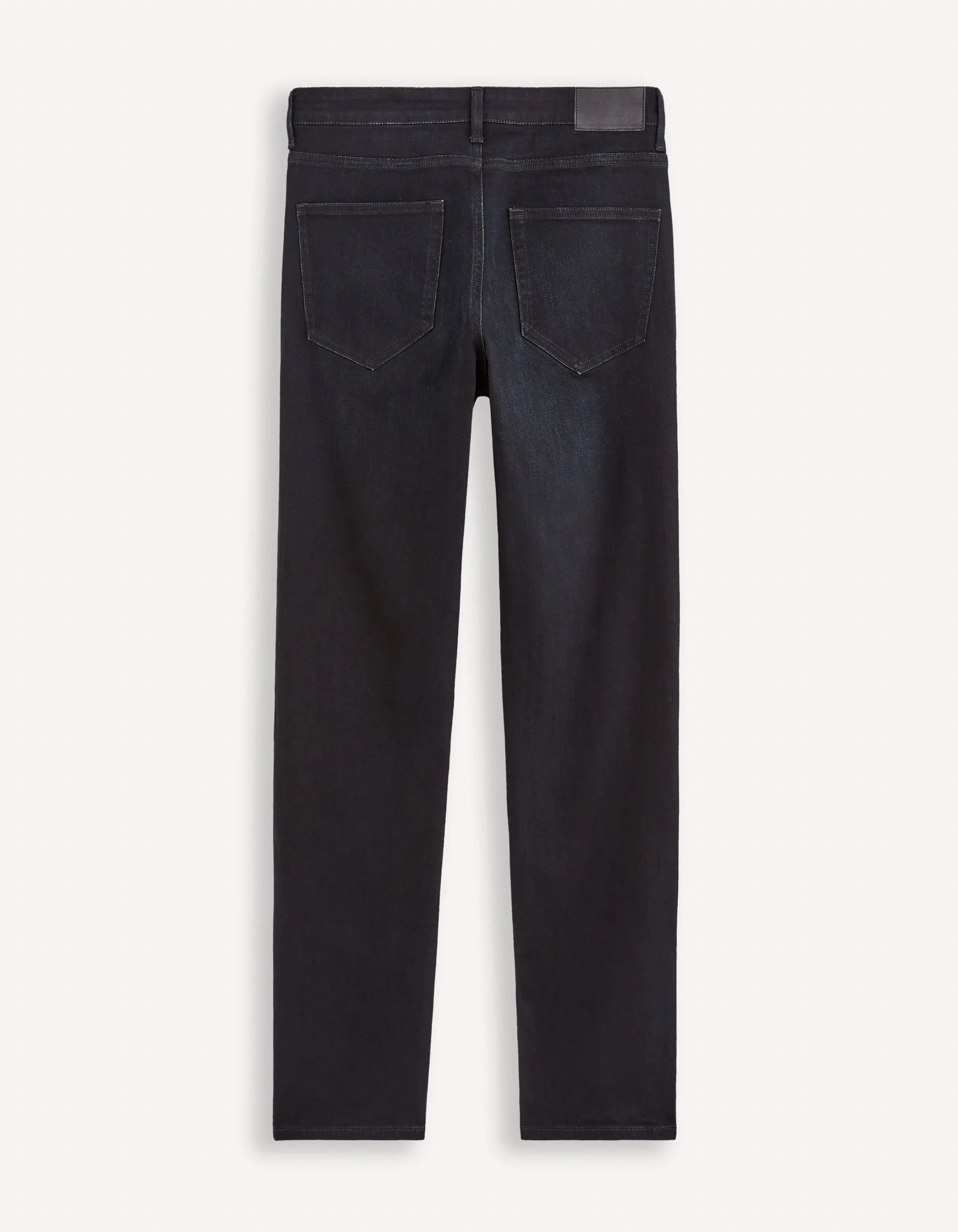C15 Straight Jeans 3 Lengths Stretch - Navy_FOBODY15_BLUE BLACK_06