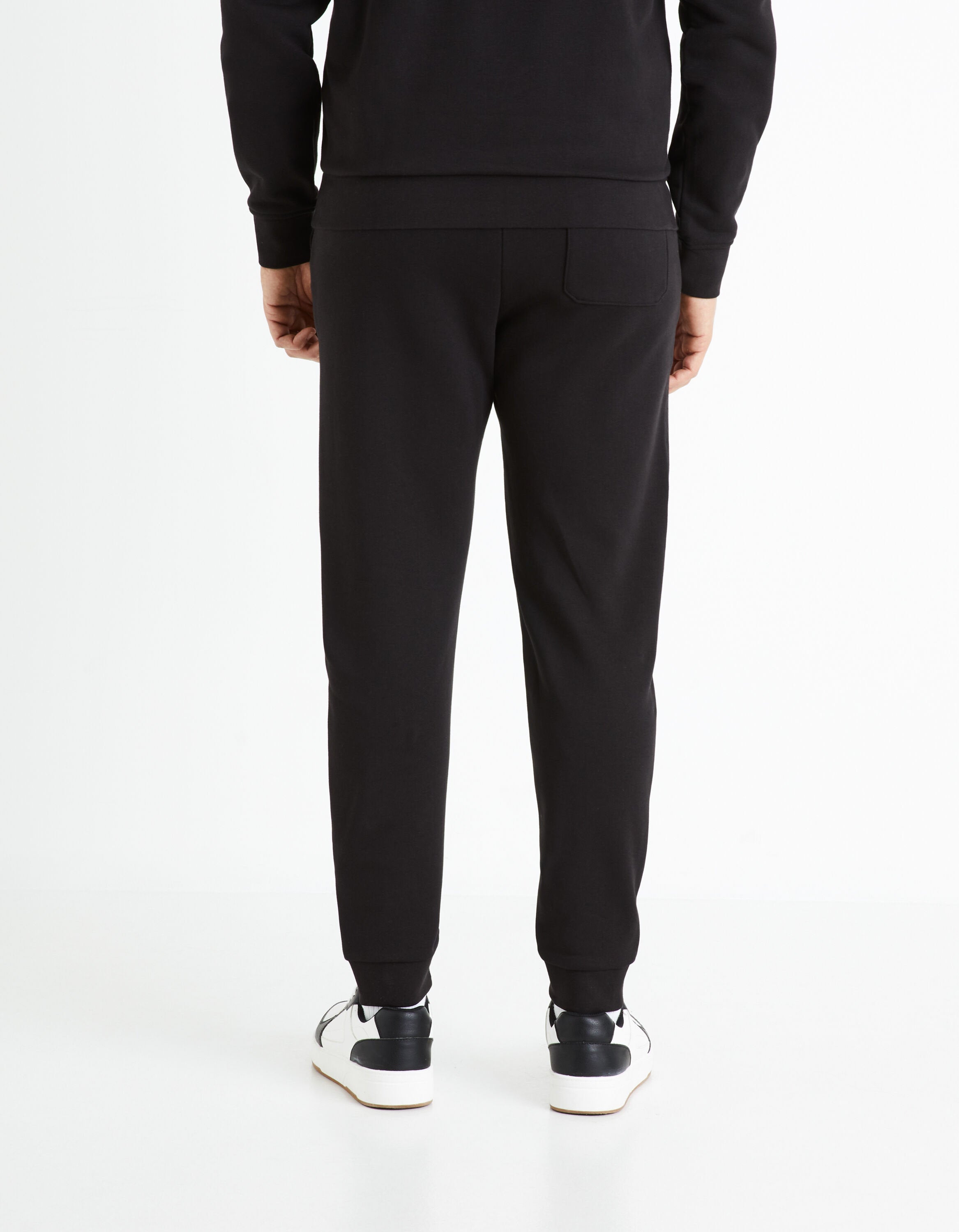 100% Cotton Jogging Pants_FOJOGGIE_BLACK_04
